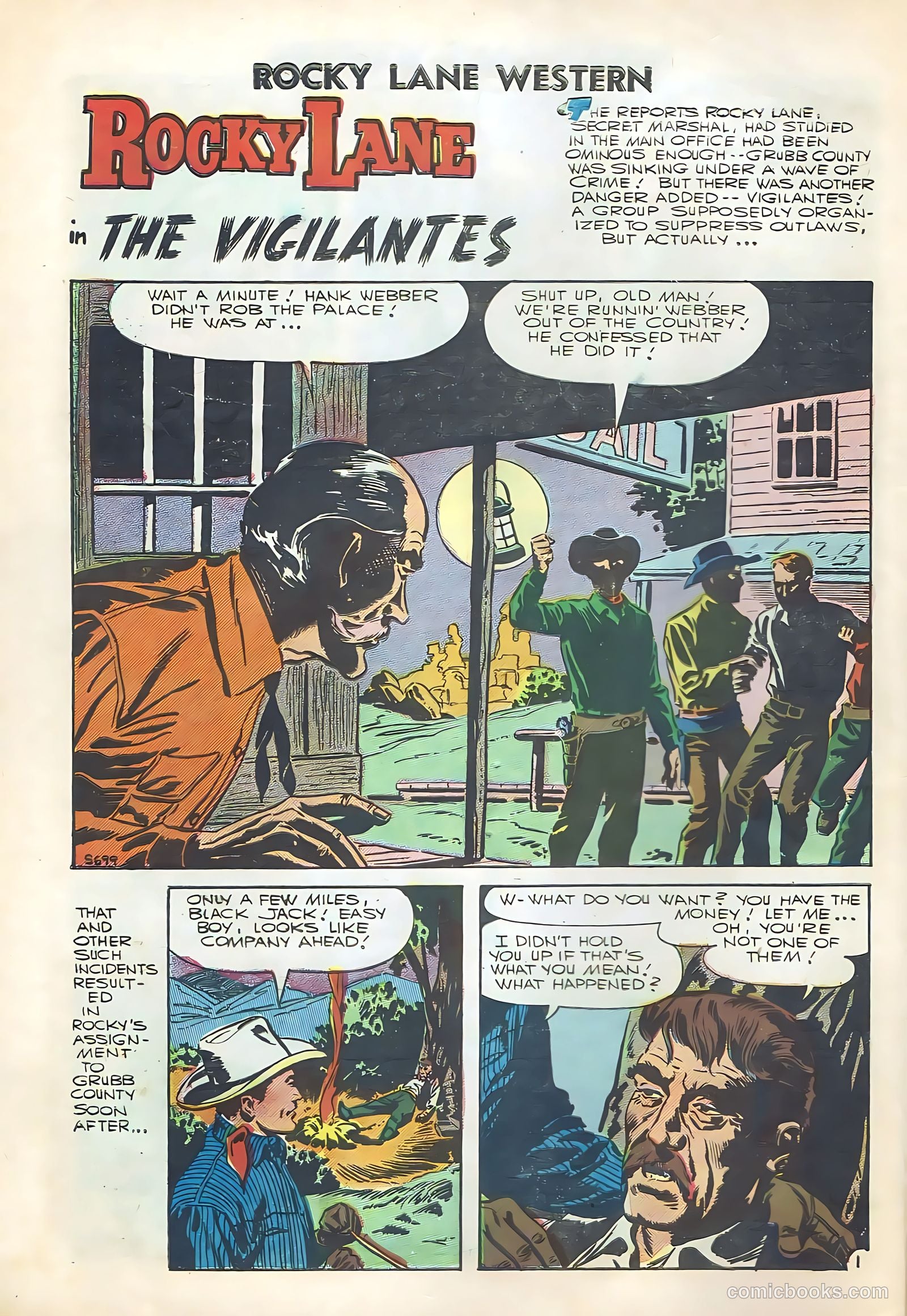 Rocky Lane Western #74 — page 10 of 36