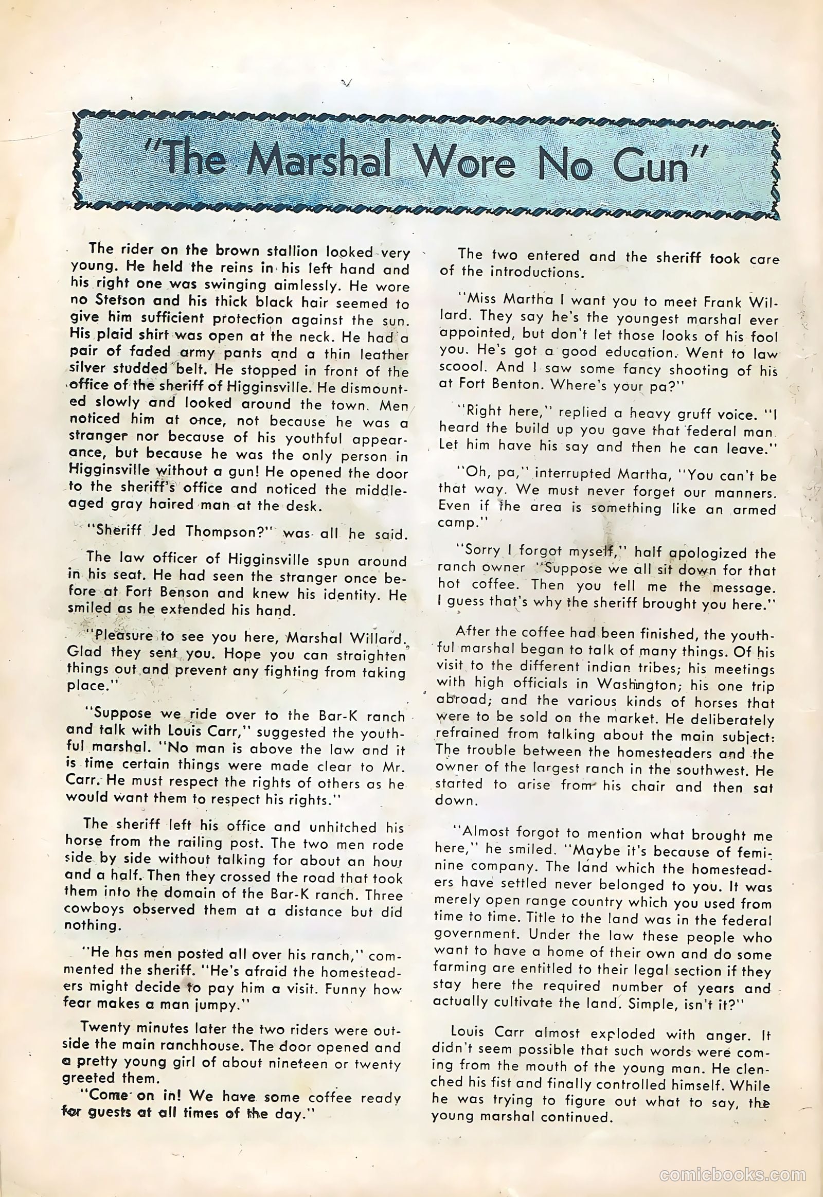 Rocky Lane Western #74 — page 16 of 36