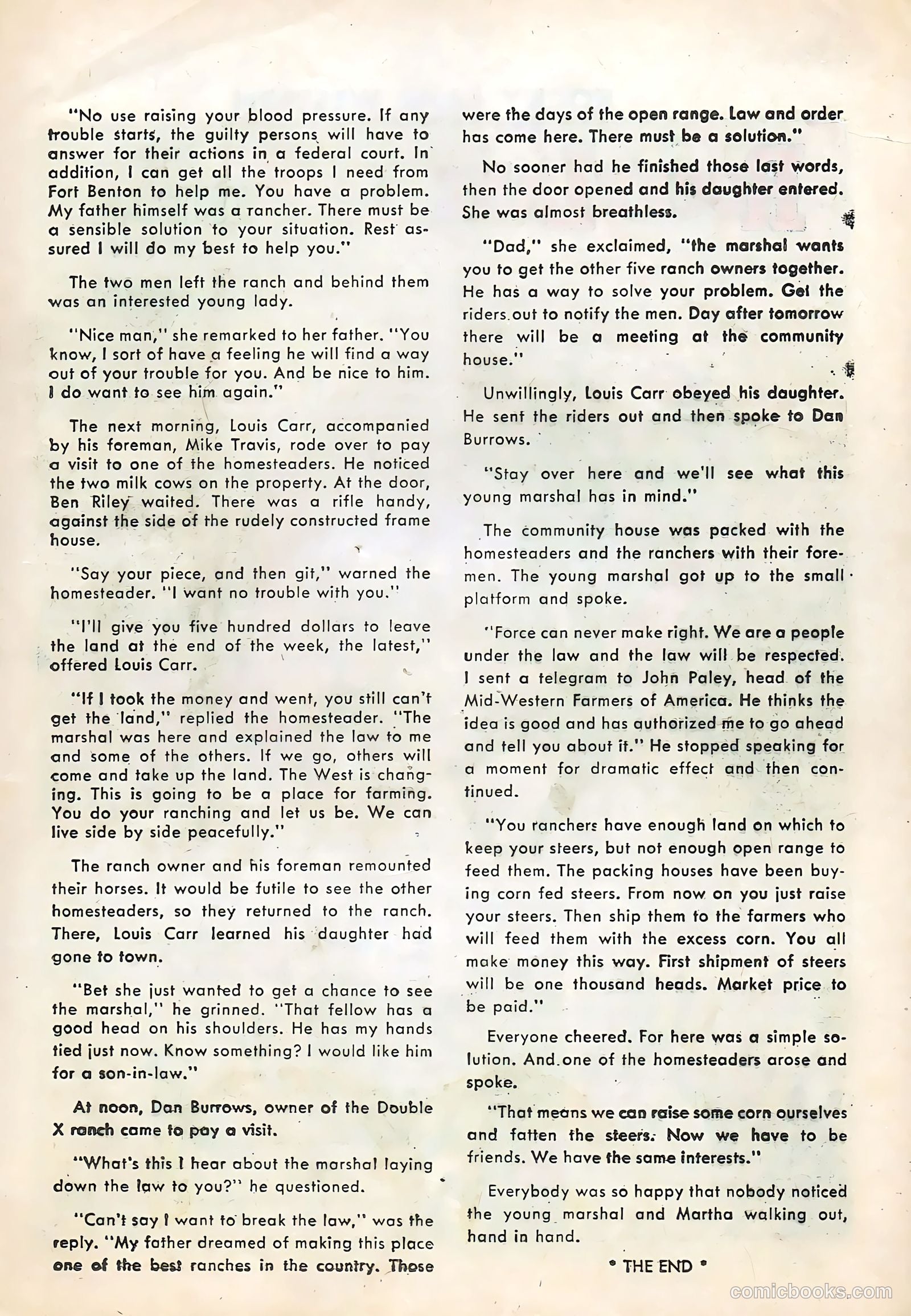 Rocky Lane Western #74 — page 17 of 36