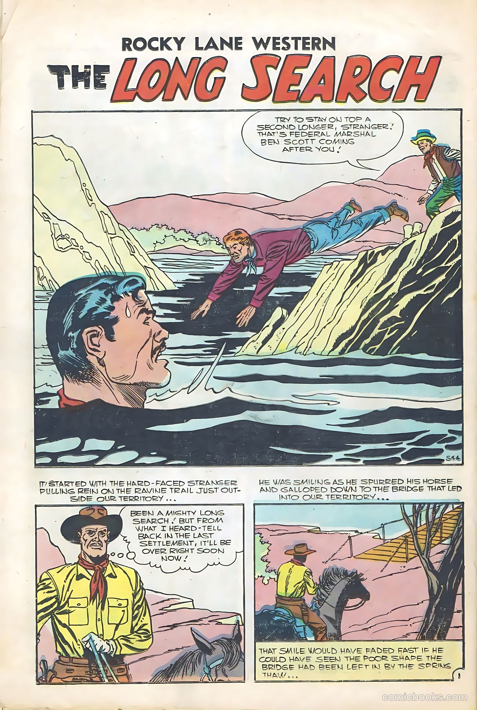 Rocky Lane Western #74 — page 26 of 36