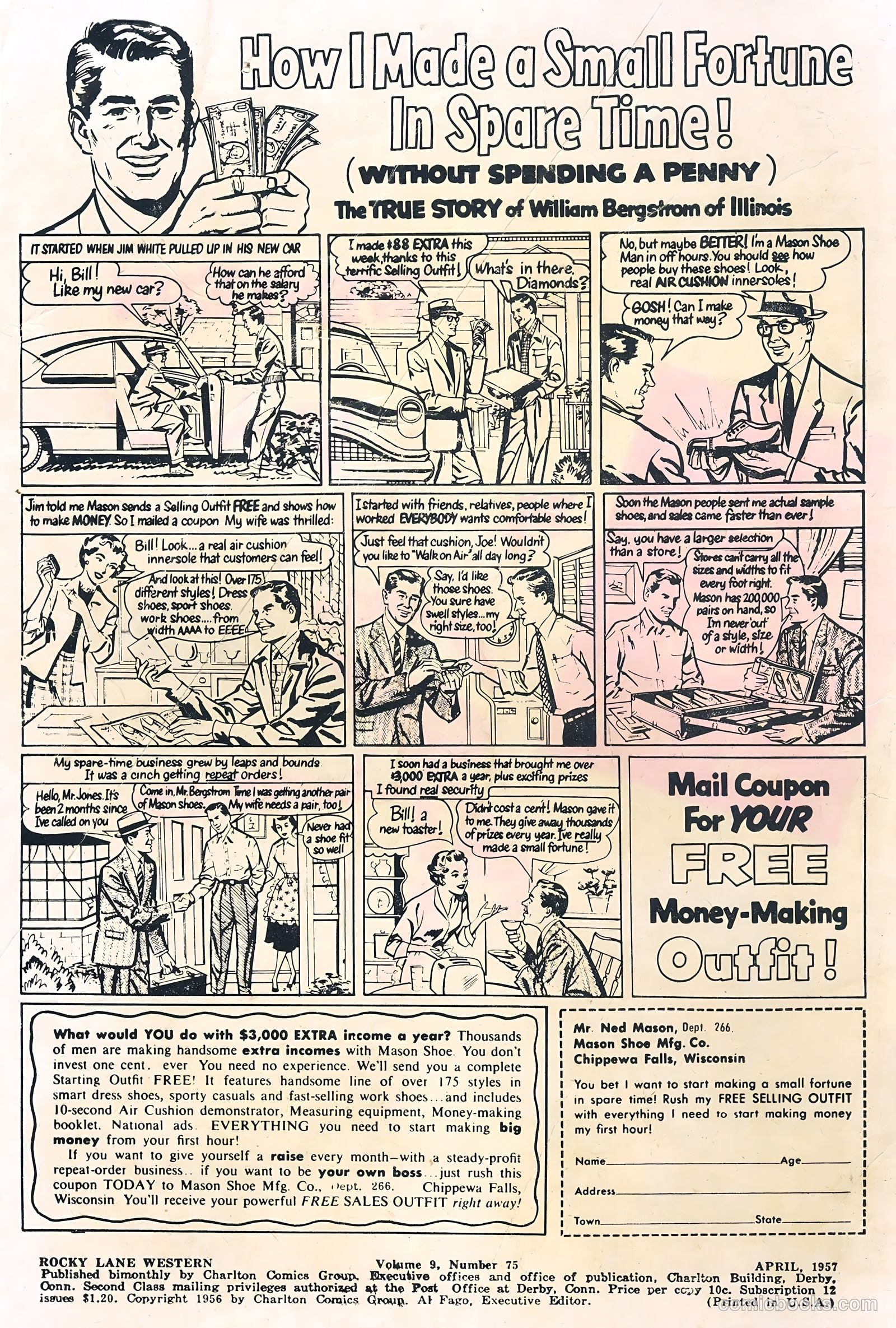 Rocky Lane Western #75 — page 2 of 36