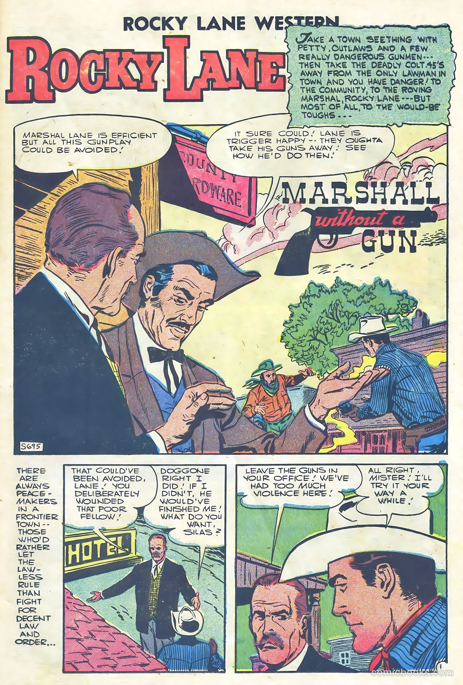 Rocky Lane Western #75 — page 11 of 36