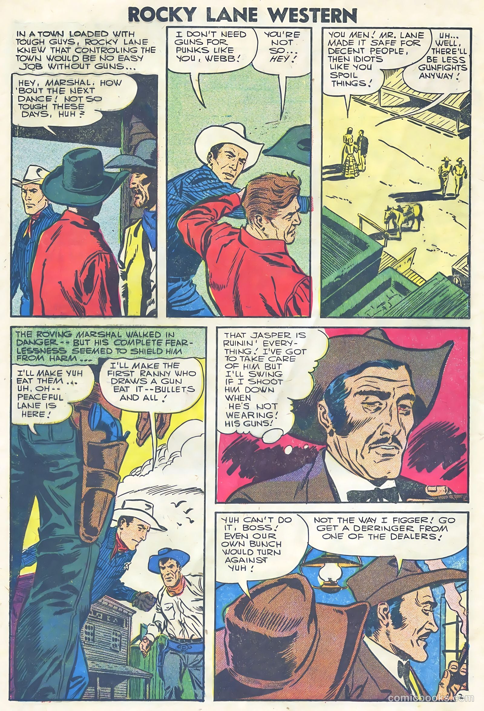 Rocky Lane Western #75 — page 12 of 36