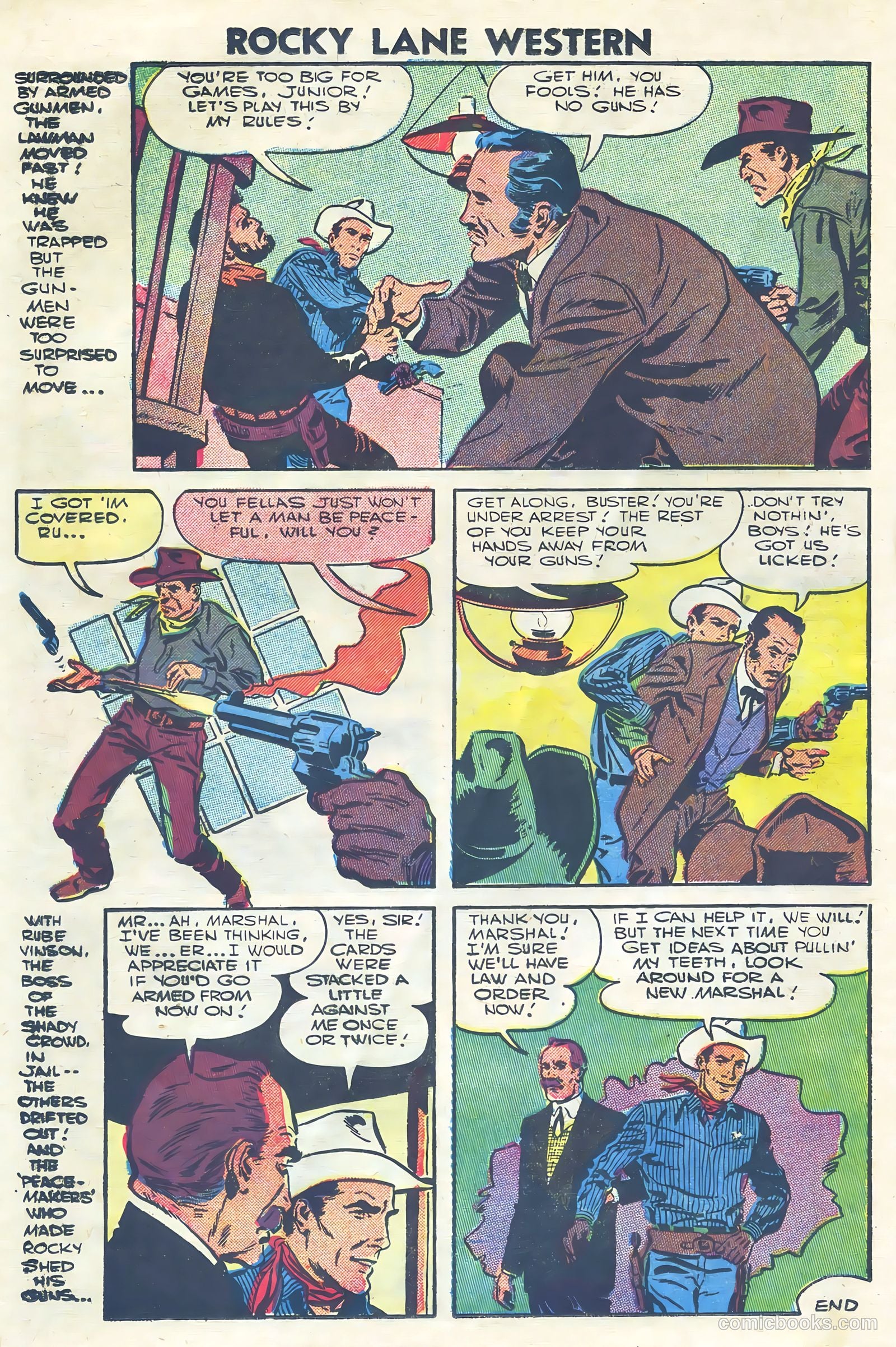 Rocky Lane Western #75 — page 14 of 36