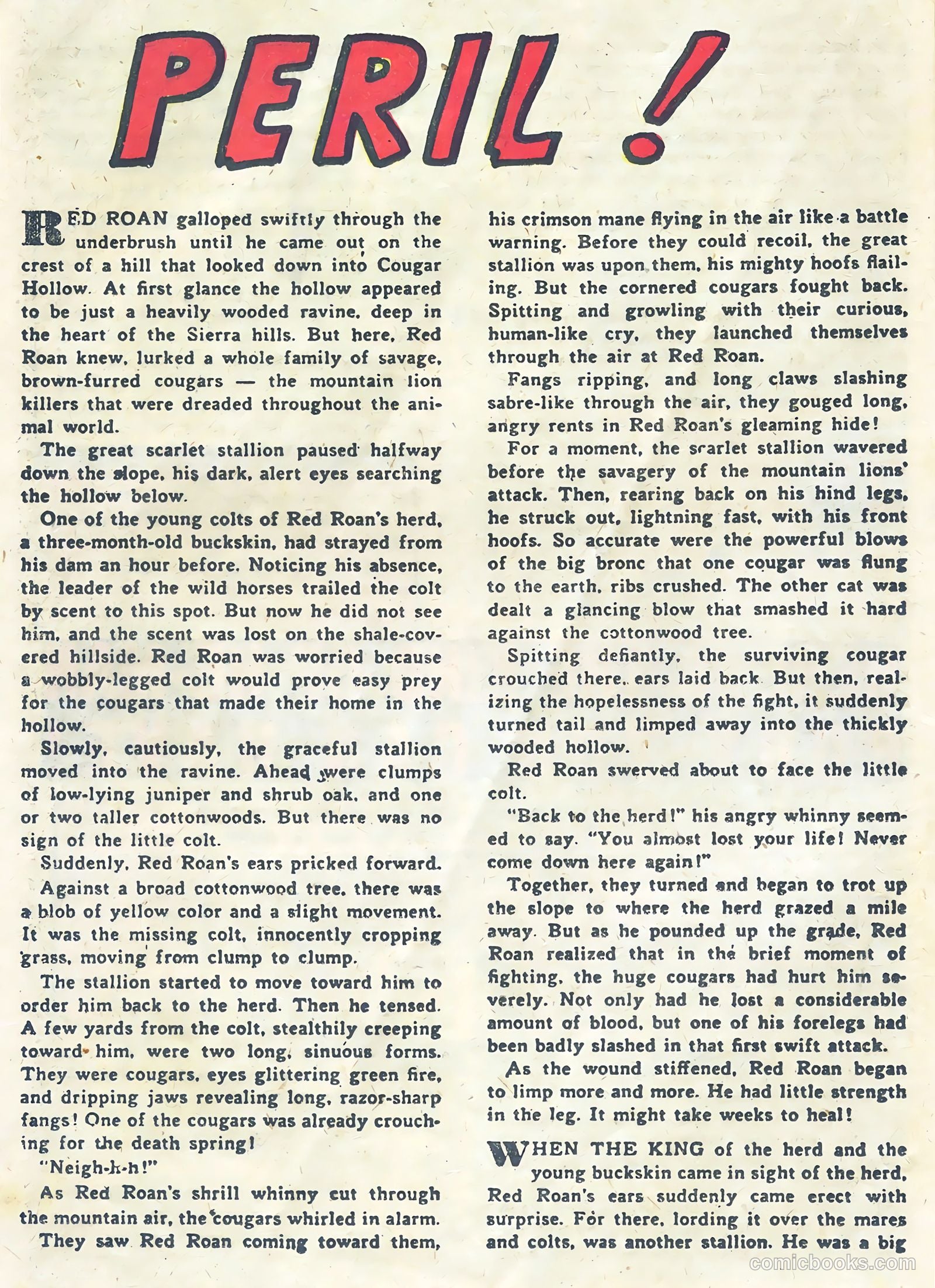Rocky Lane Western #75 — page 16 of 36