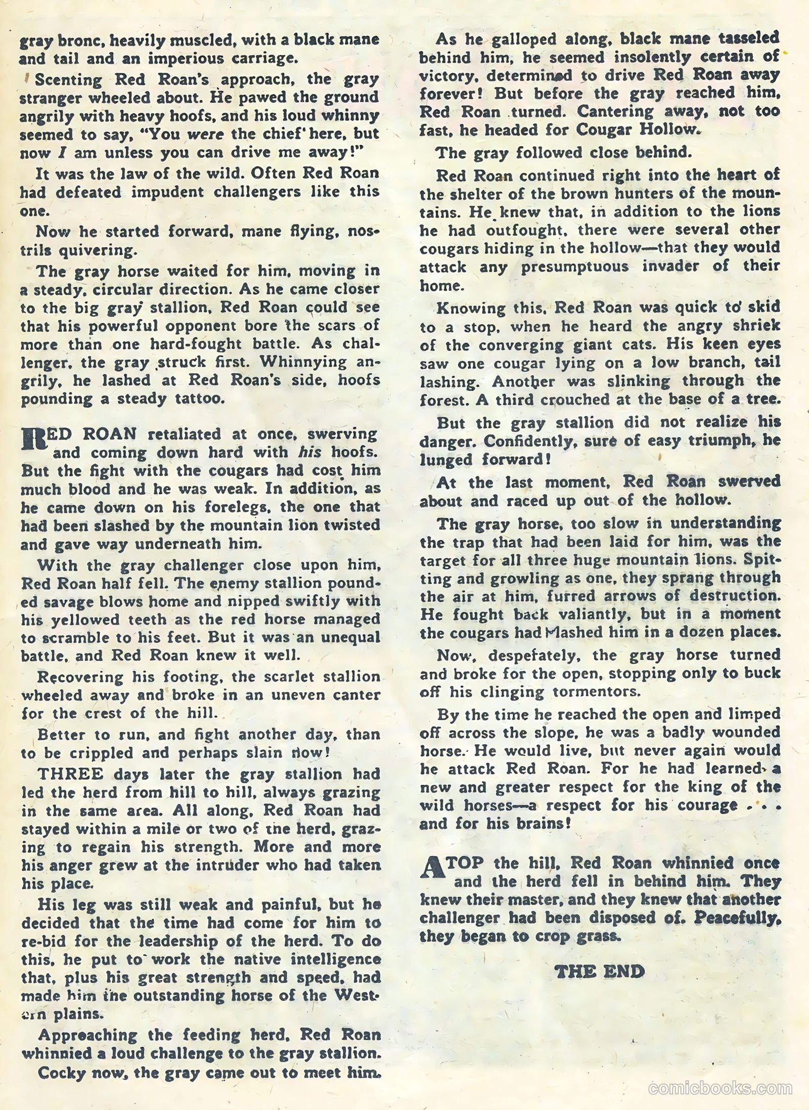 Rocky Lane Western #75 — page 17 of 36