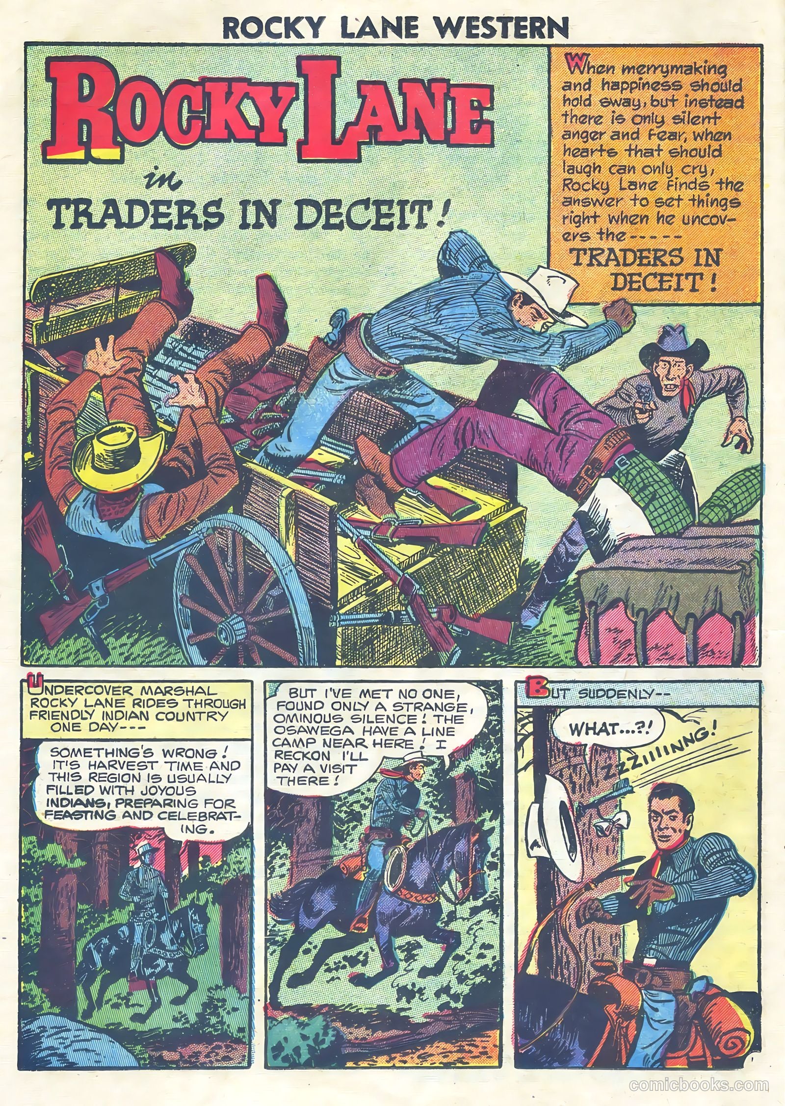 Rocky Lane Western #75 — page 18 of 36
