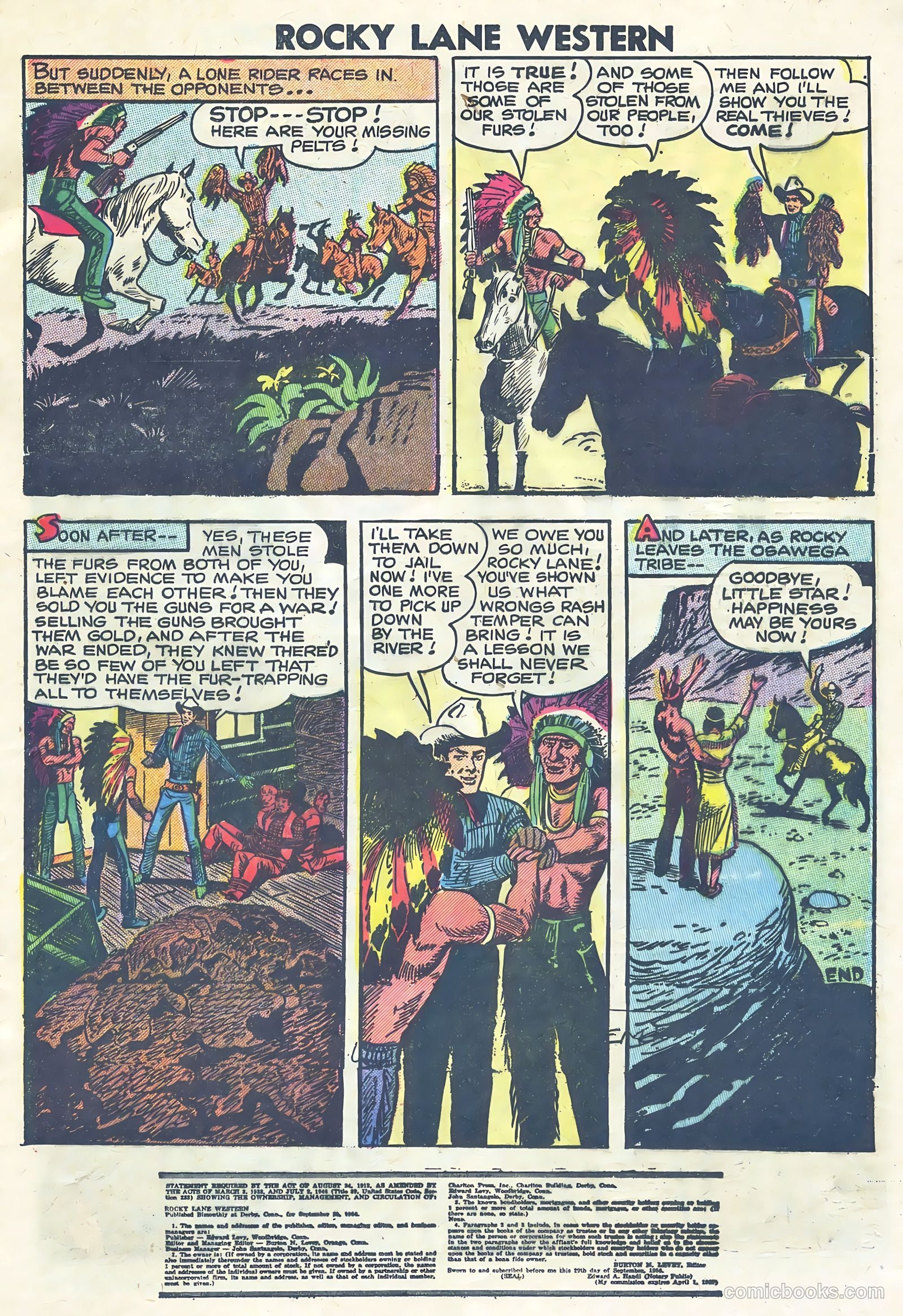 Rocky Lane Western #75 — page 25 of 36