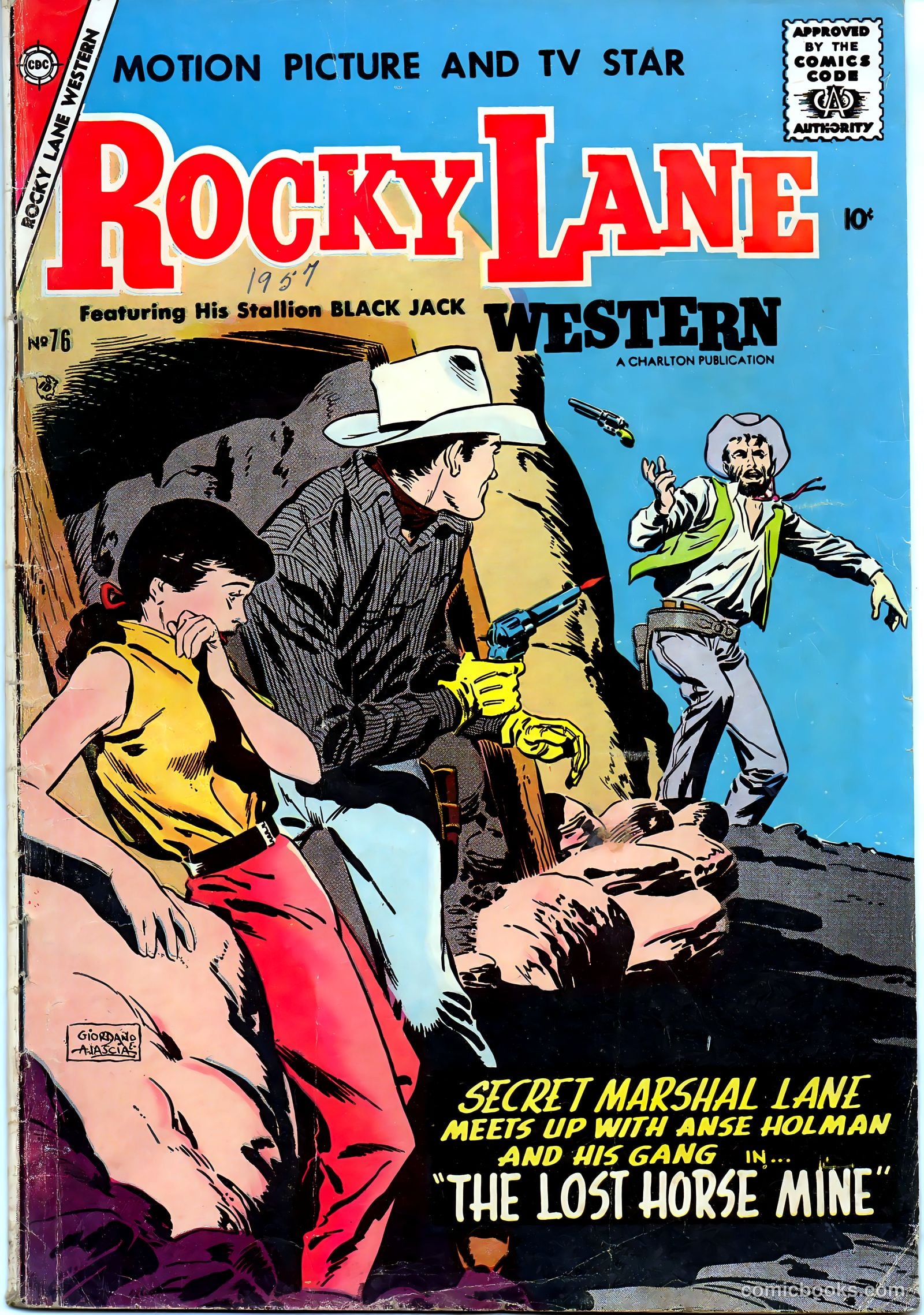 Rocky Lane Western #76 — page 1 of 36