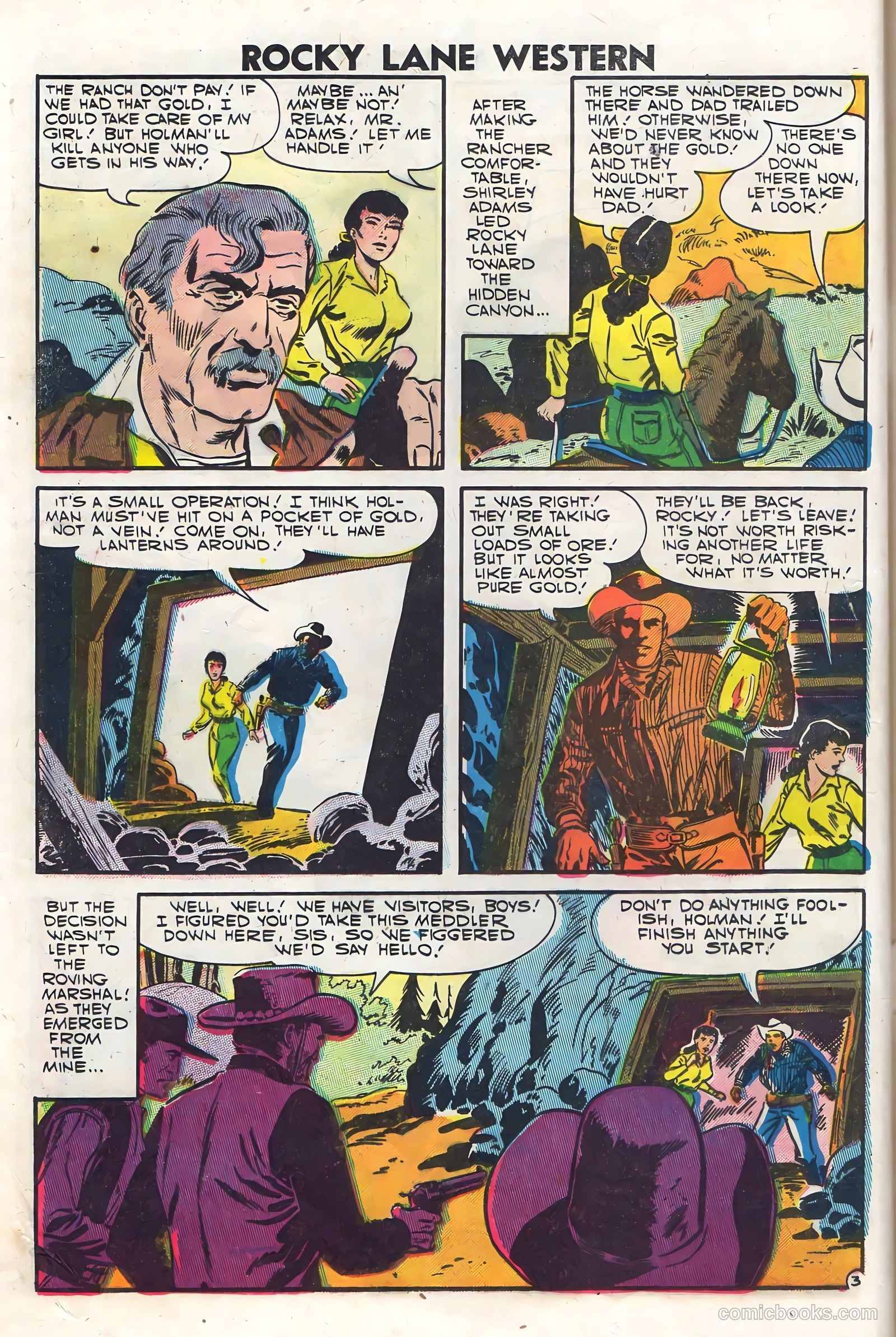 Rocky Lane Western #76 — page 12 of 36