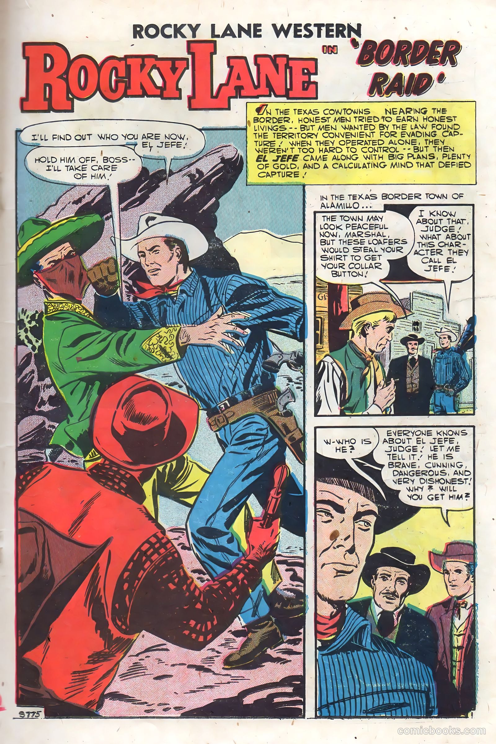 Rocky Lane Western #76 — page 19 of 36
