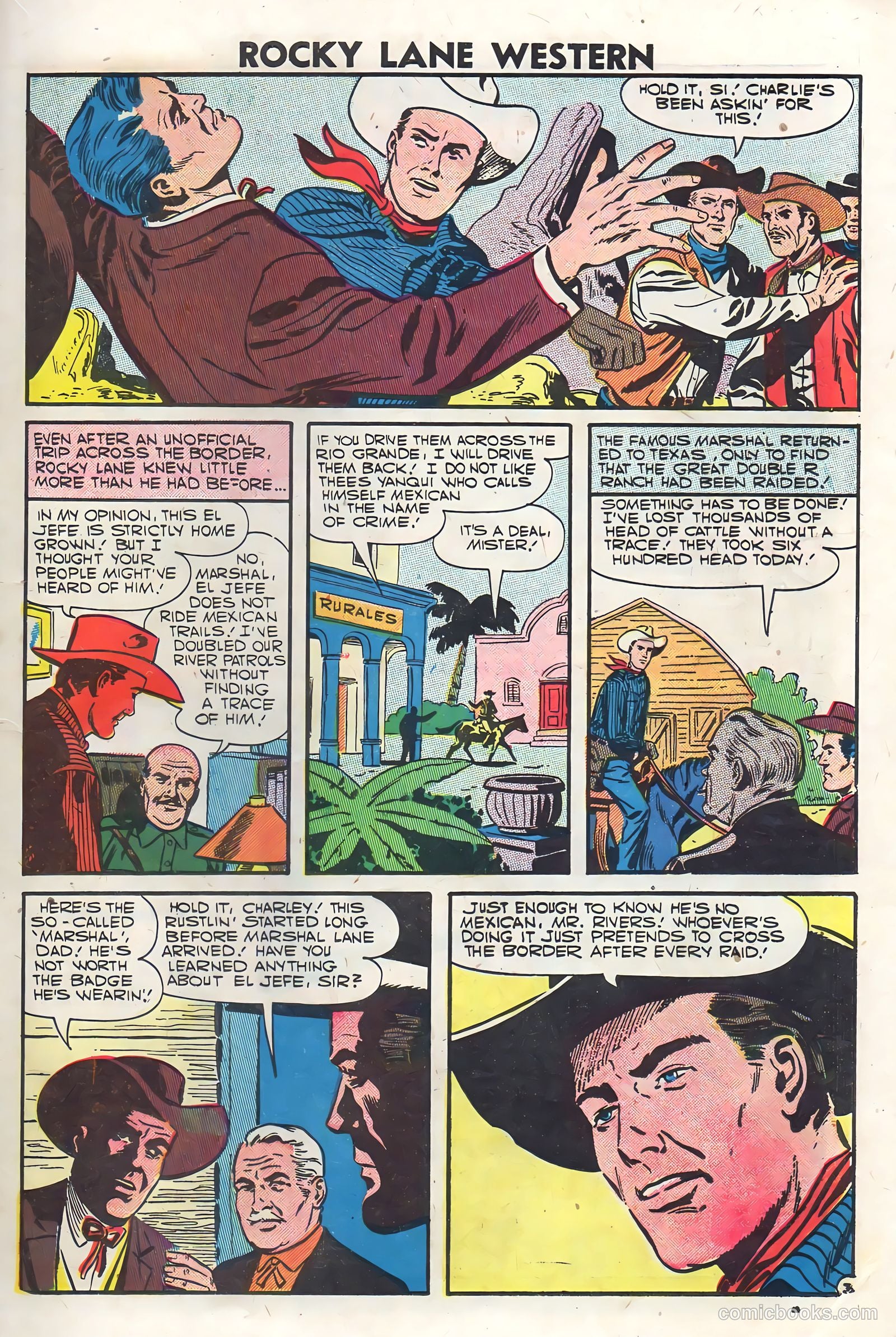 Rocky Lane Western #76 — page 21 of 36