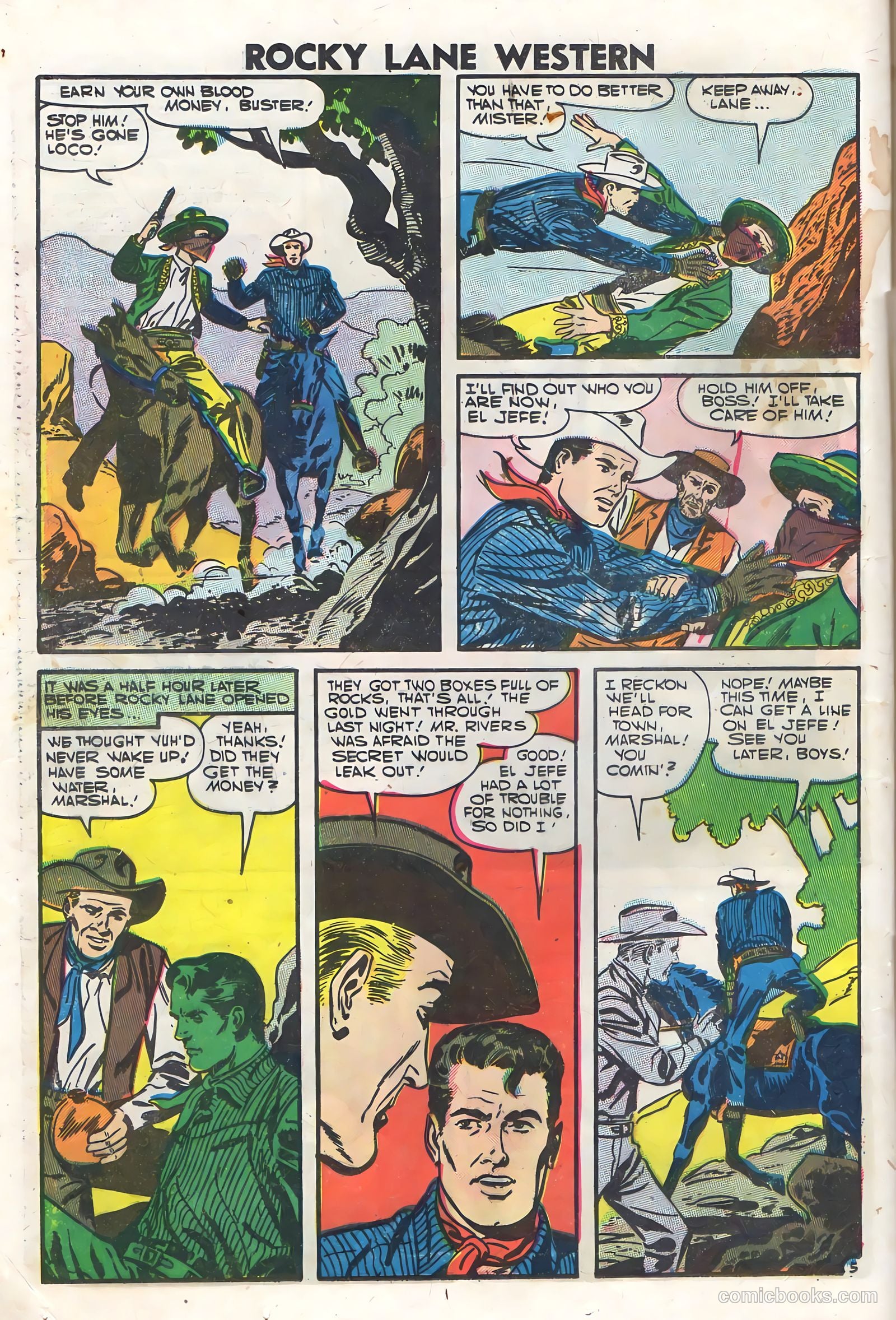 Rocky Lane Western #76 — page 24 of 36