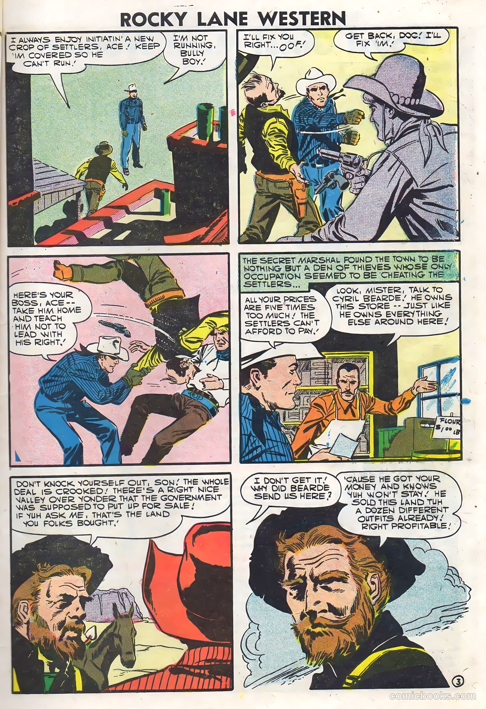 Rocky Lane Western #76 — page 5 of 36