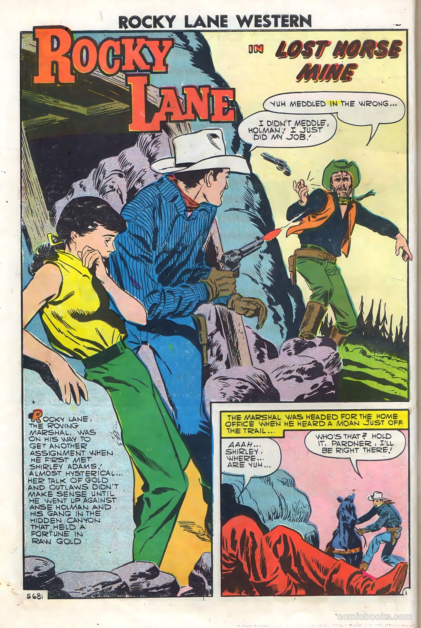 Rocky Lane Western #76 — page 10 of 36