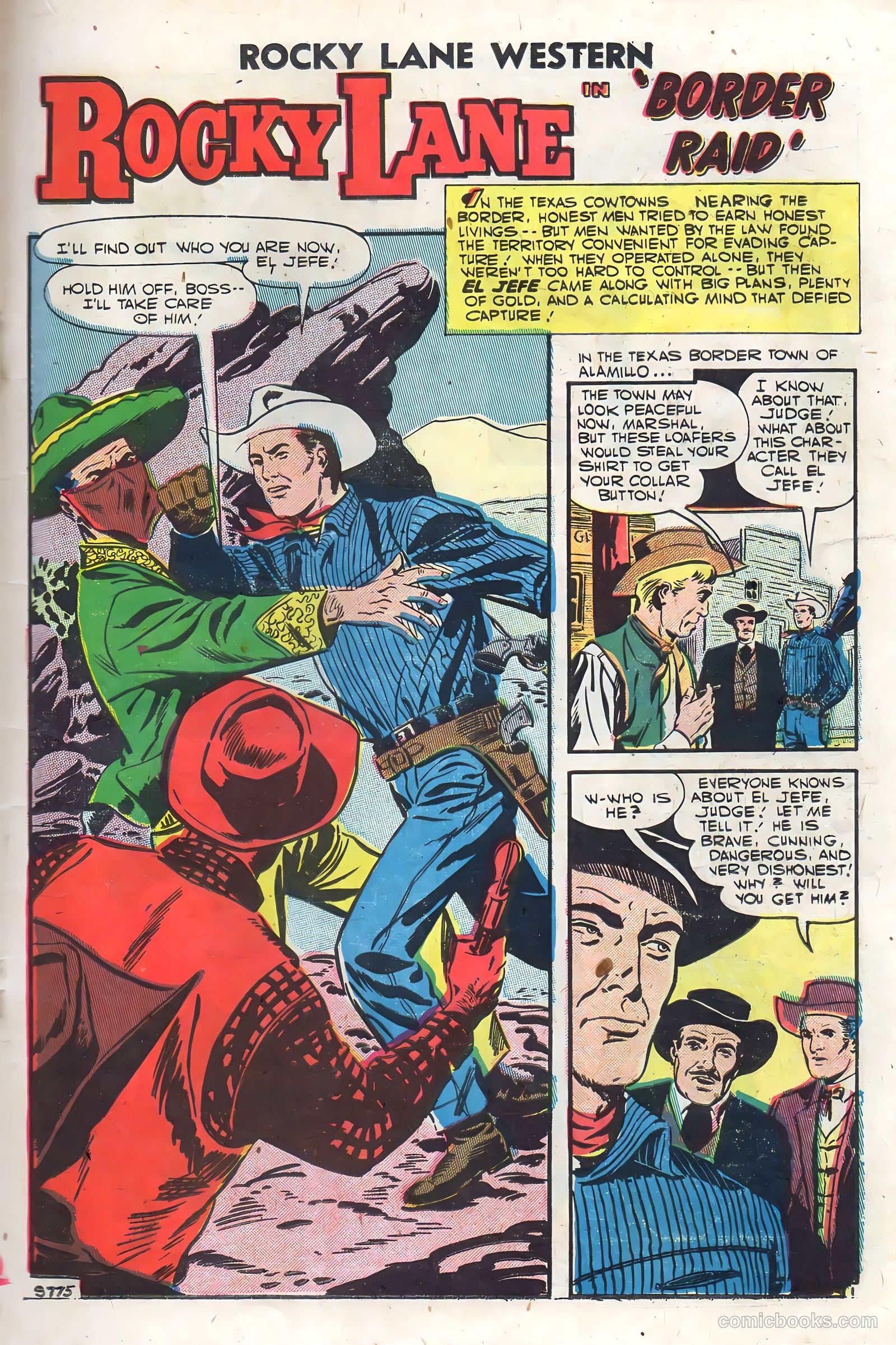Rocky Lane Western #76 — page 19 of 36