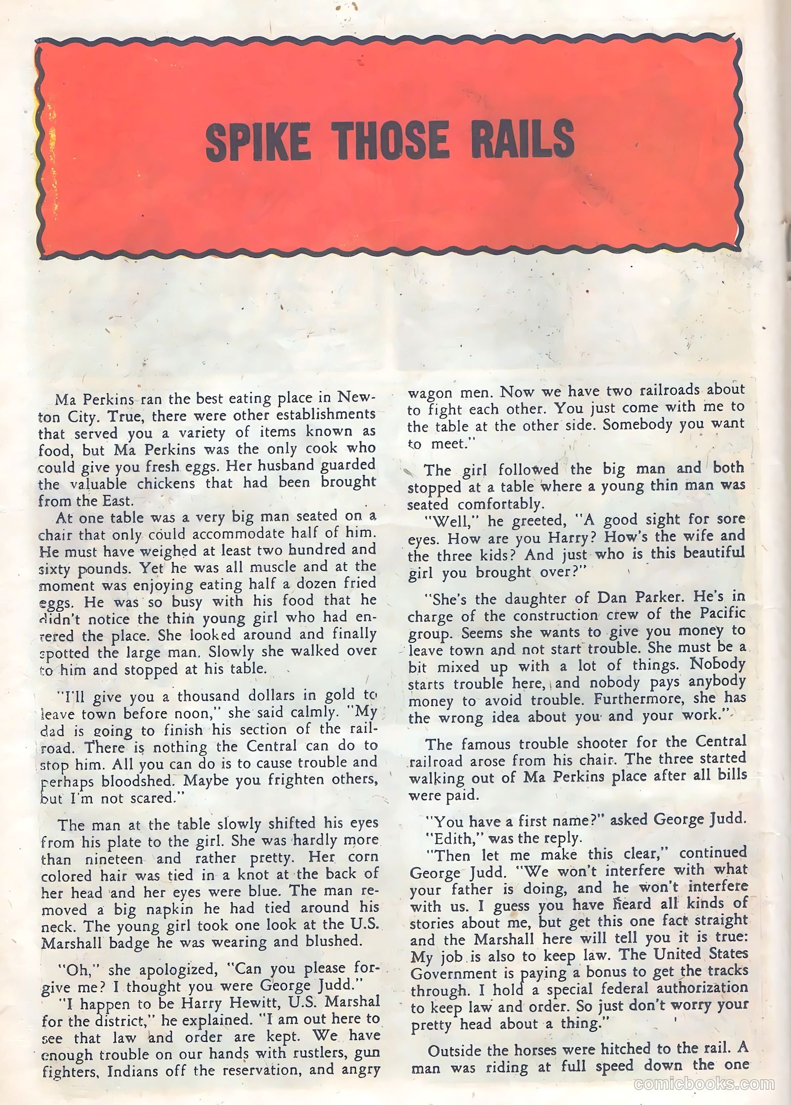 Rocky Lane Western #77 — page 18 of 36
