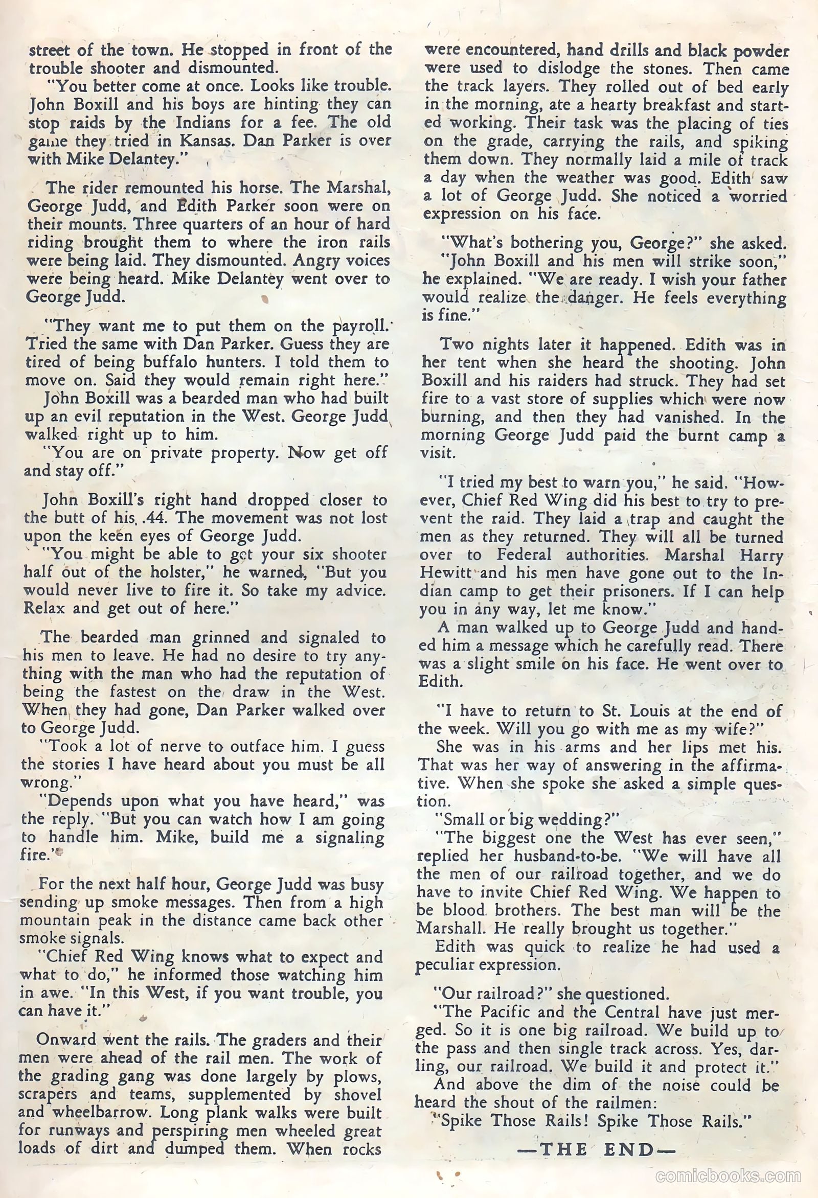 Rocky Lane Western #77 — page 19 of 36
