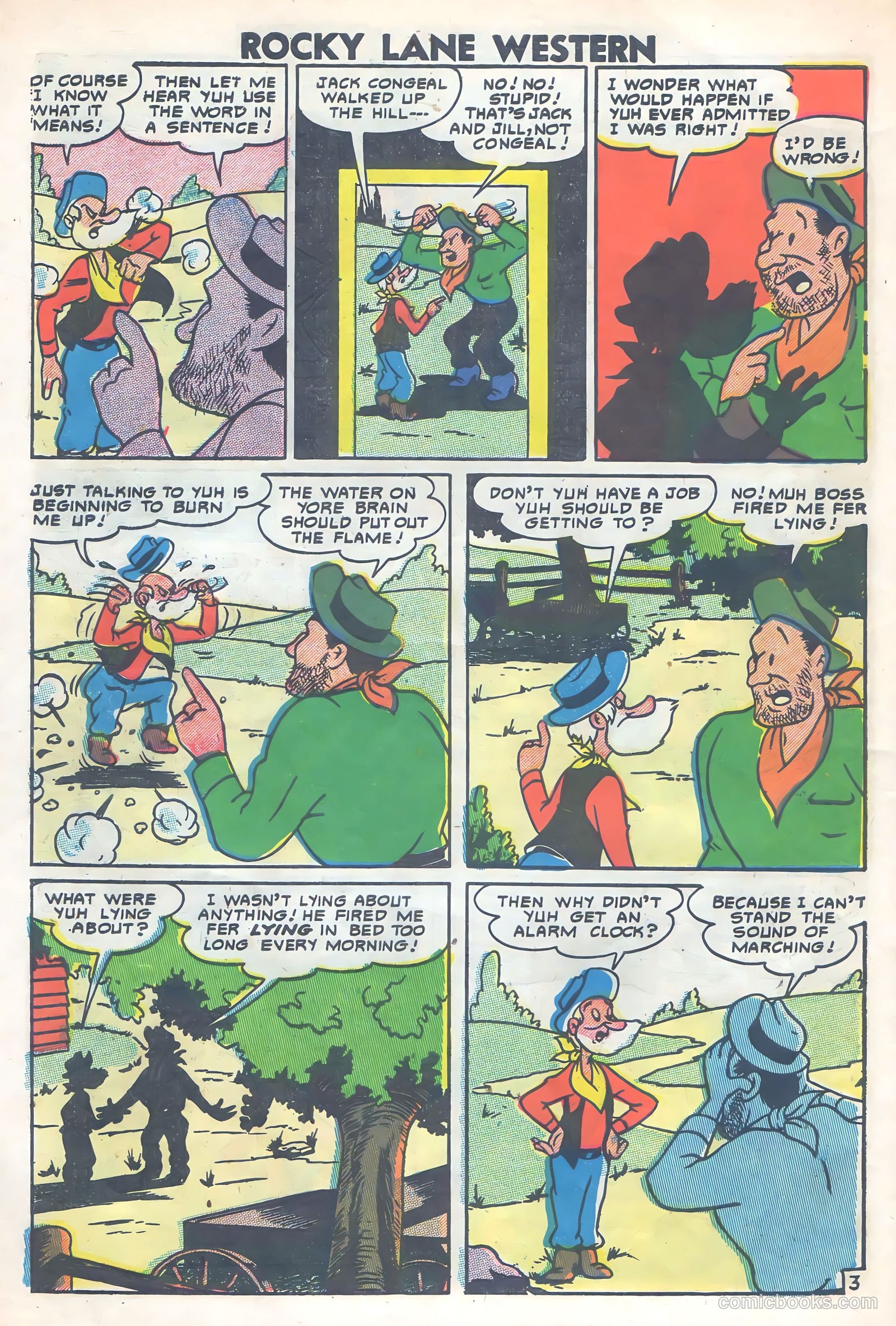 Rocky Lane Western #77 — page 30 of 36