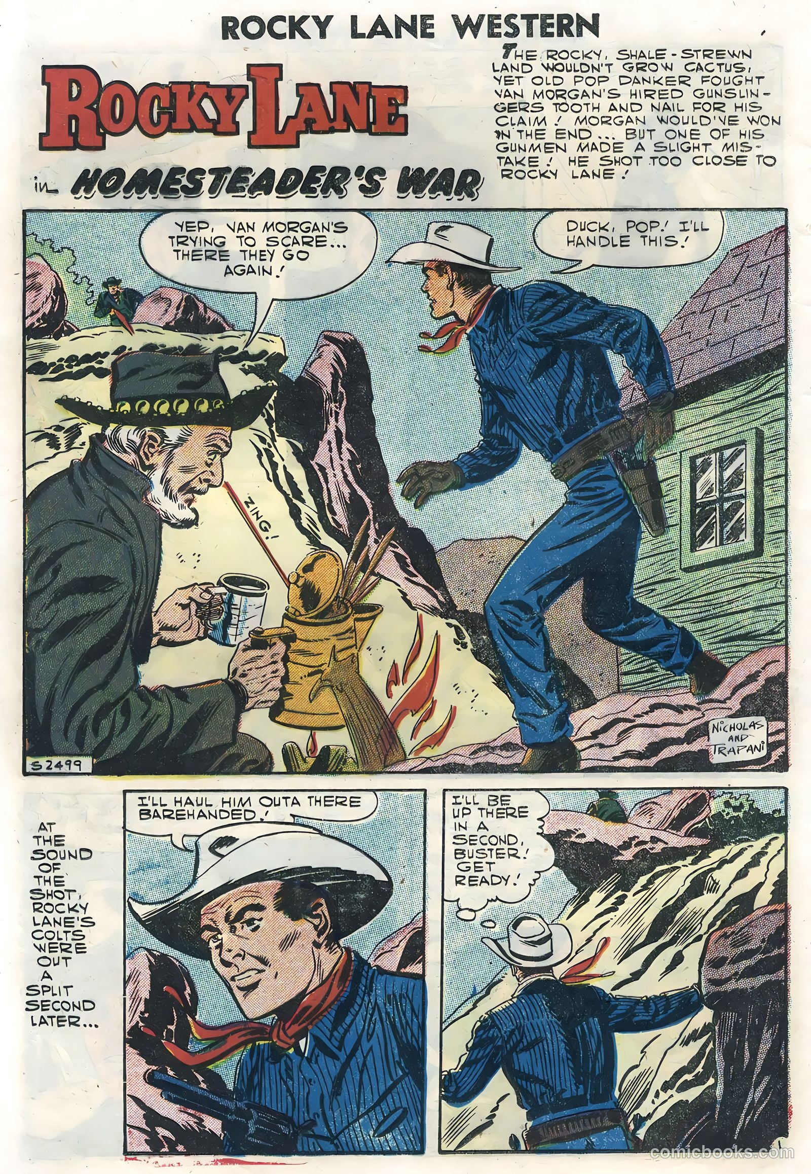 Rocky Lane Western #78 — page 12 of 36