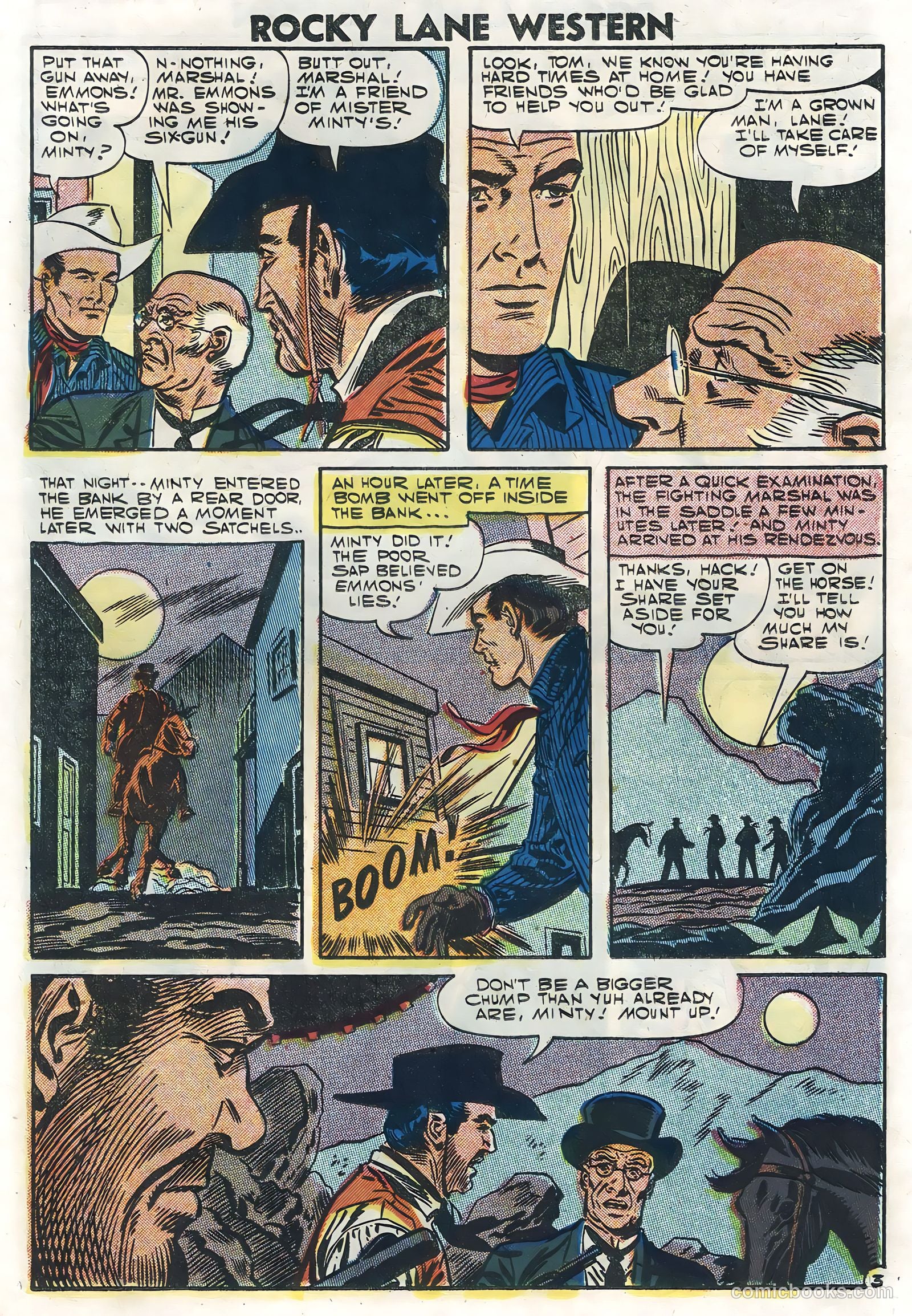Rocky Lane Western #78 — page 23 of 36