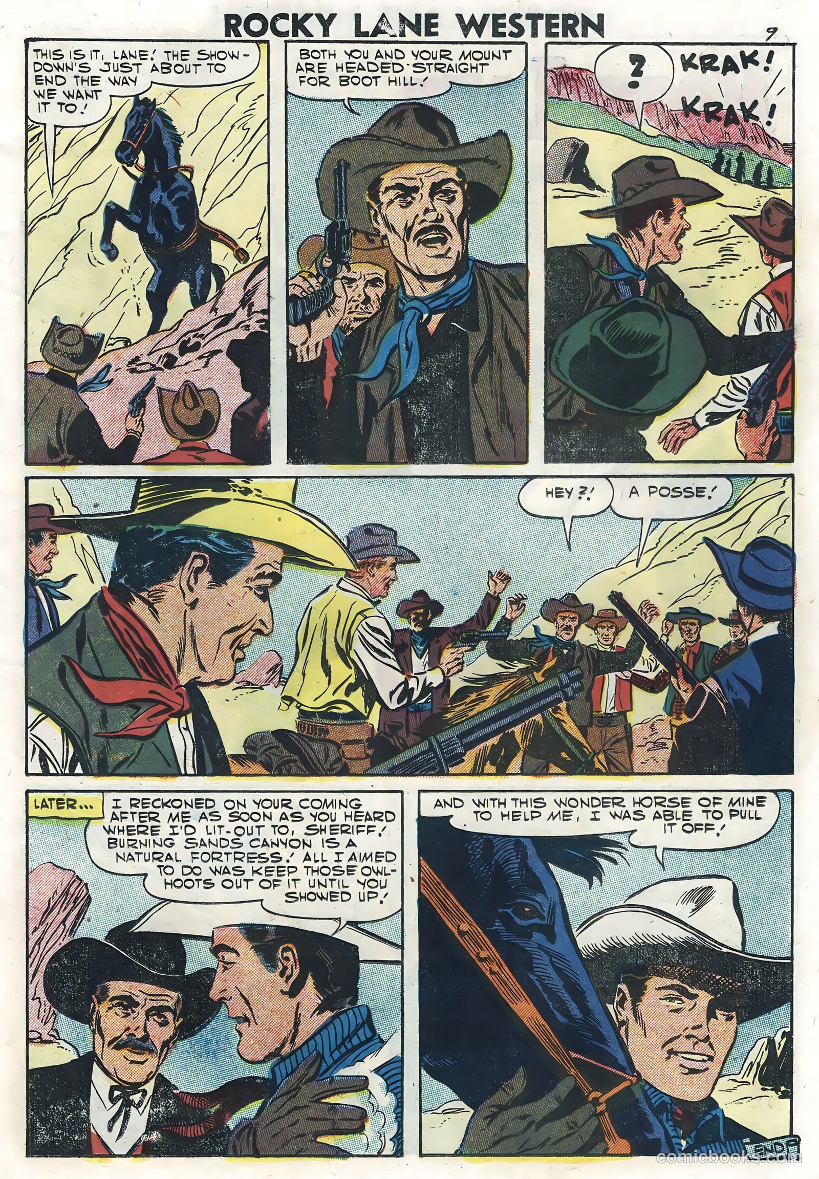 Rocky Lane Western #78 — page 11 of 36