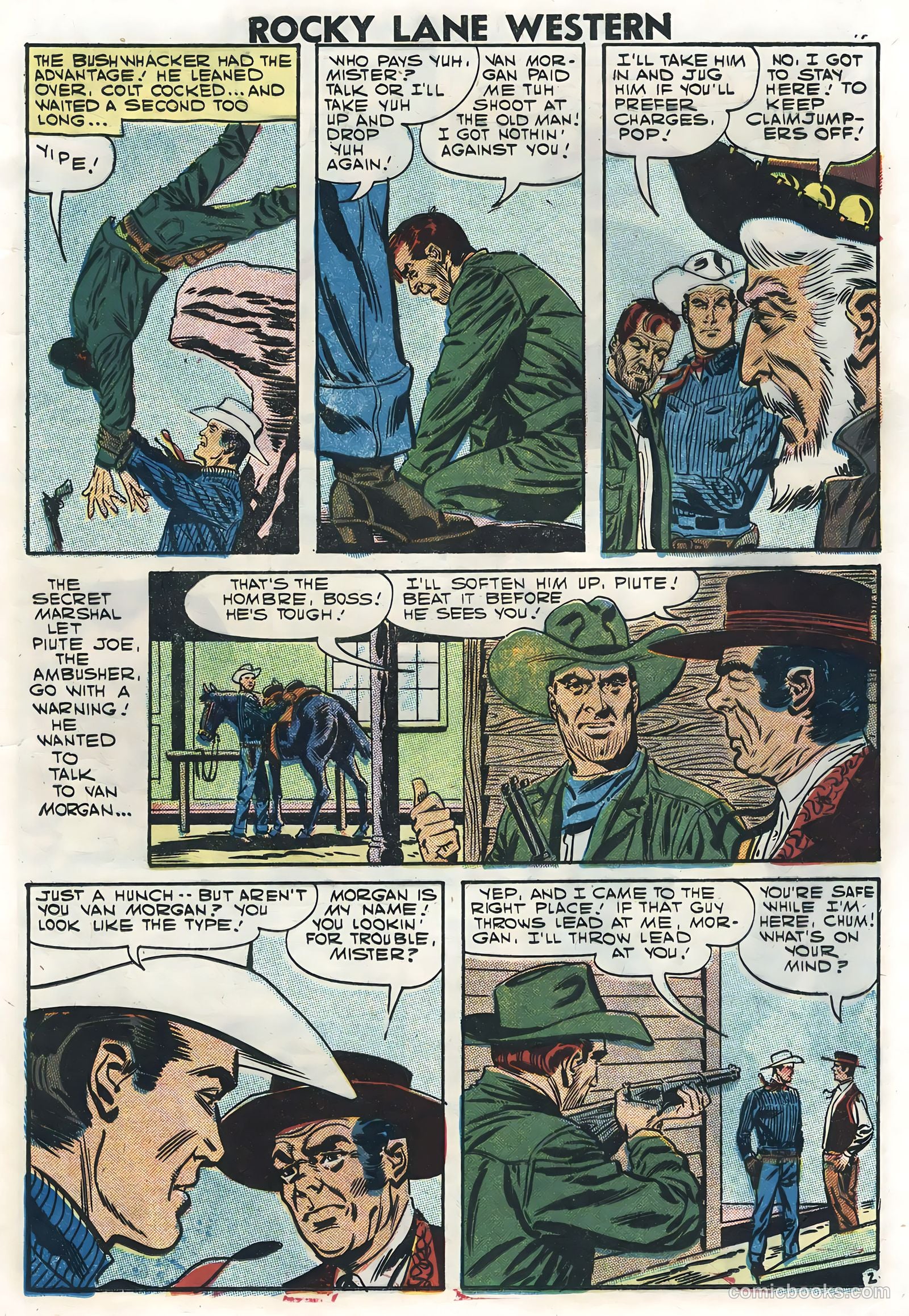 Rocky Lane Western #78 — page 13 of 36