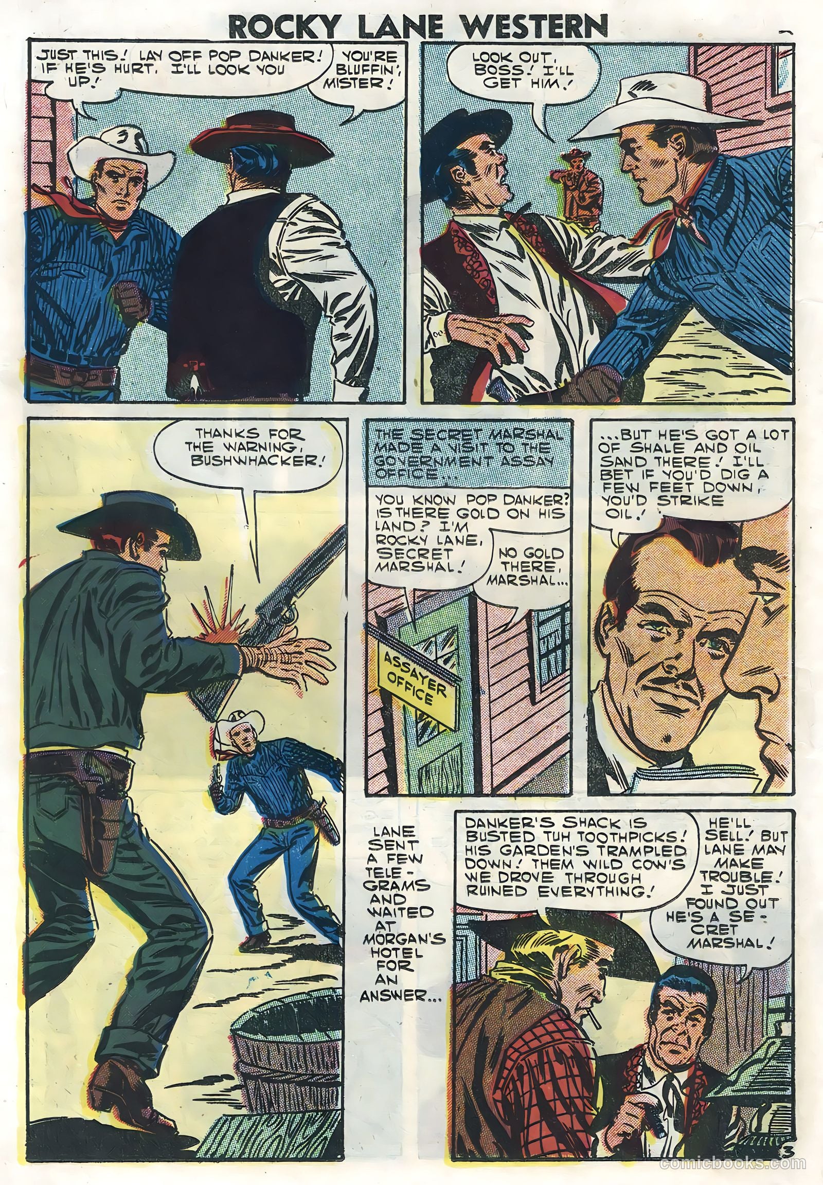 Rocky Lane Western #78 — page 14 of 36