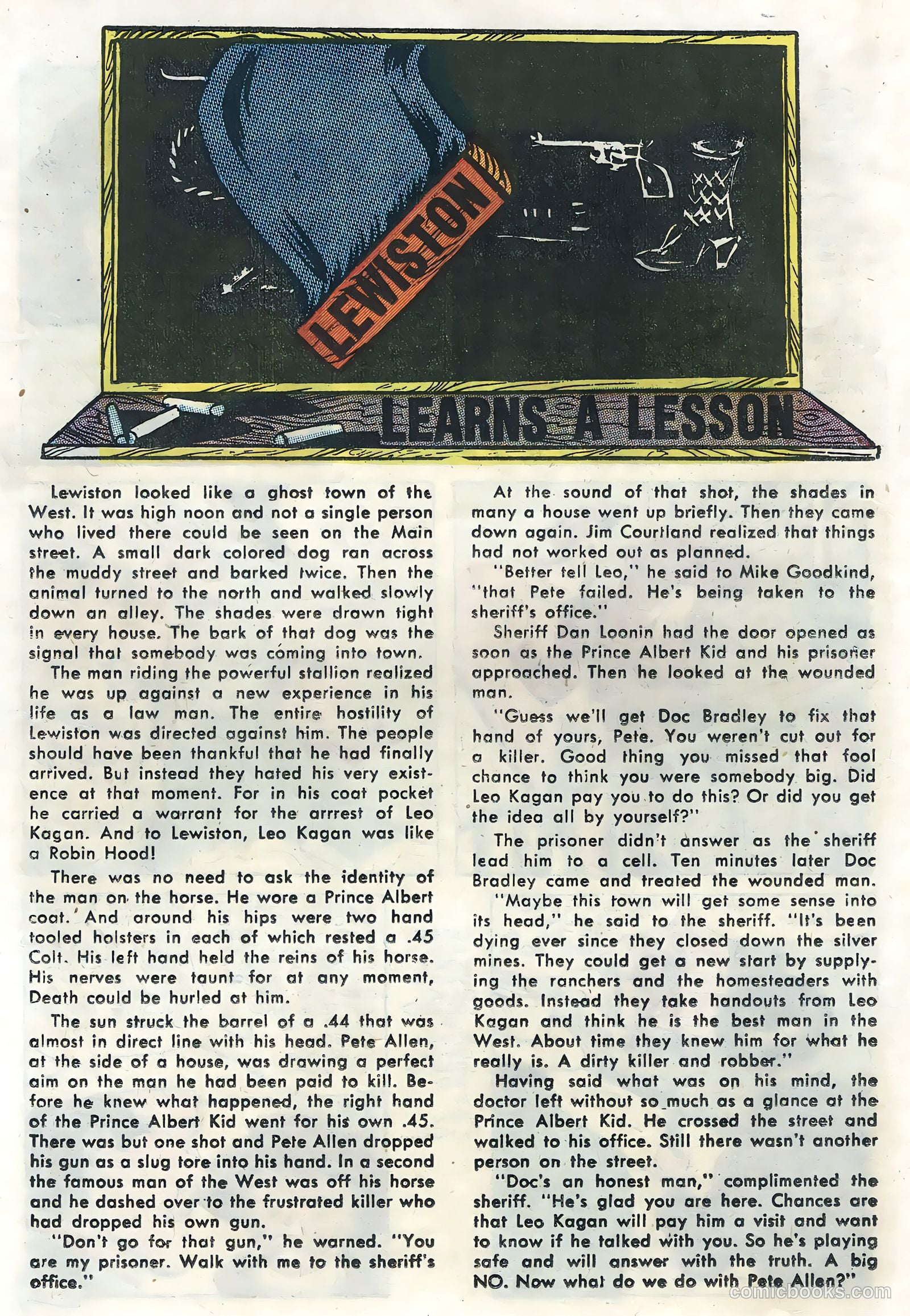 Rocky Lane Western #78 — page 18 of 36