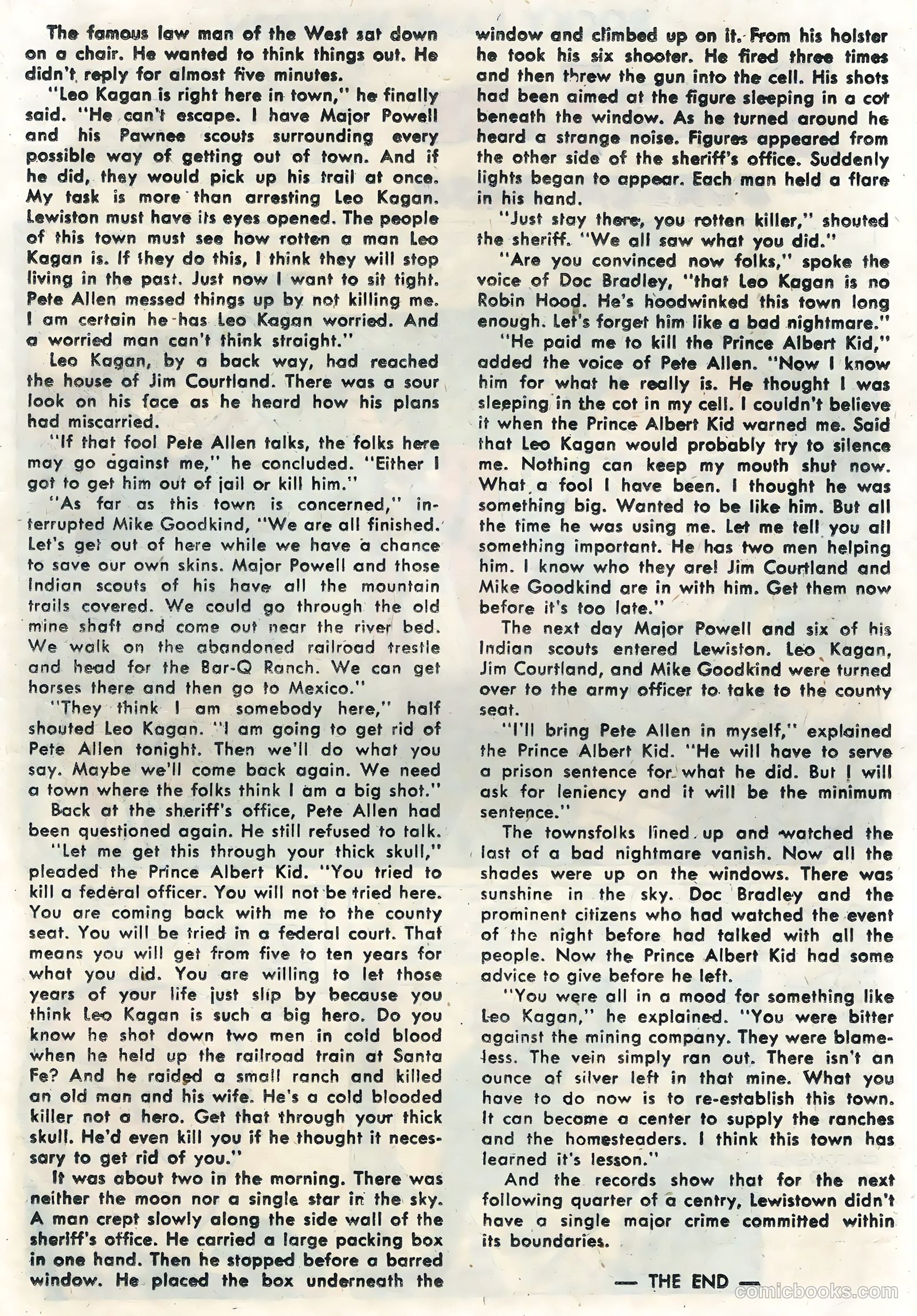 Rocky Lane Western #78 — page 19 of 36