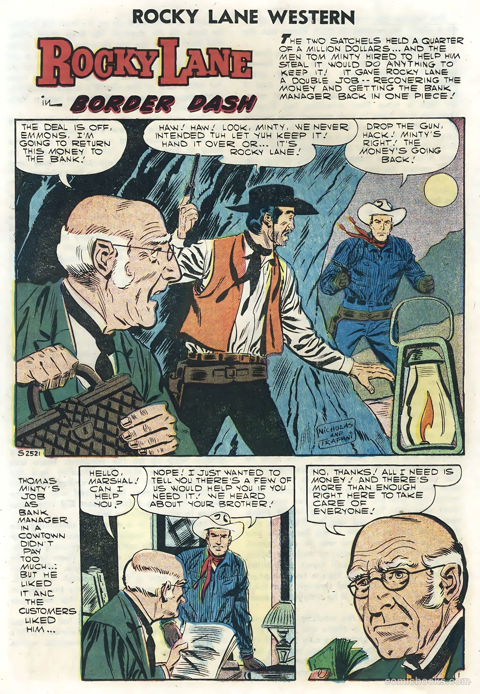 Rocky Lane Western #78 — page 20 of 36