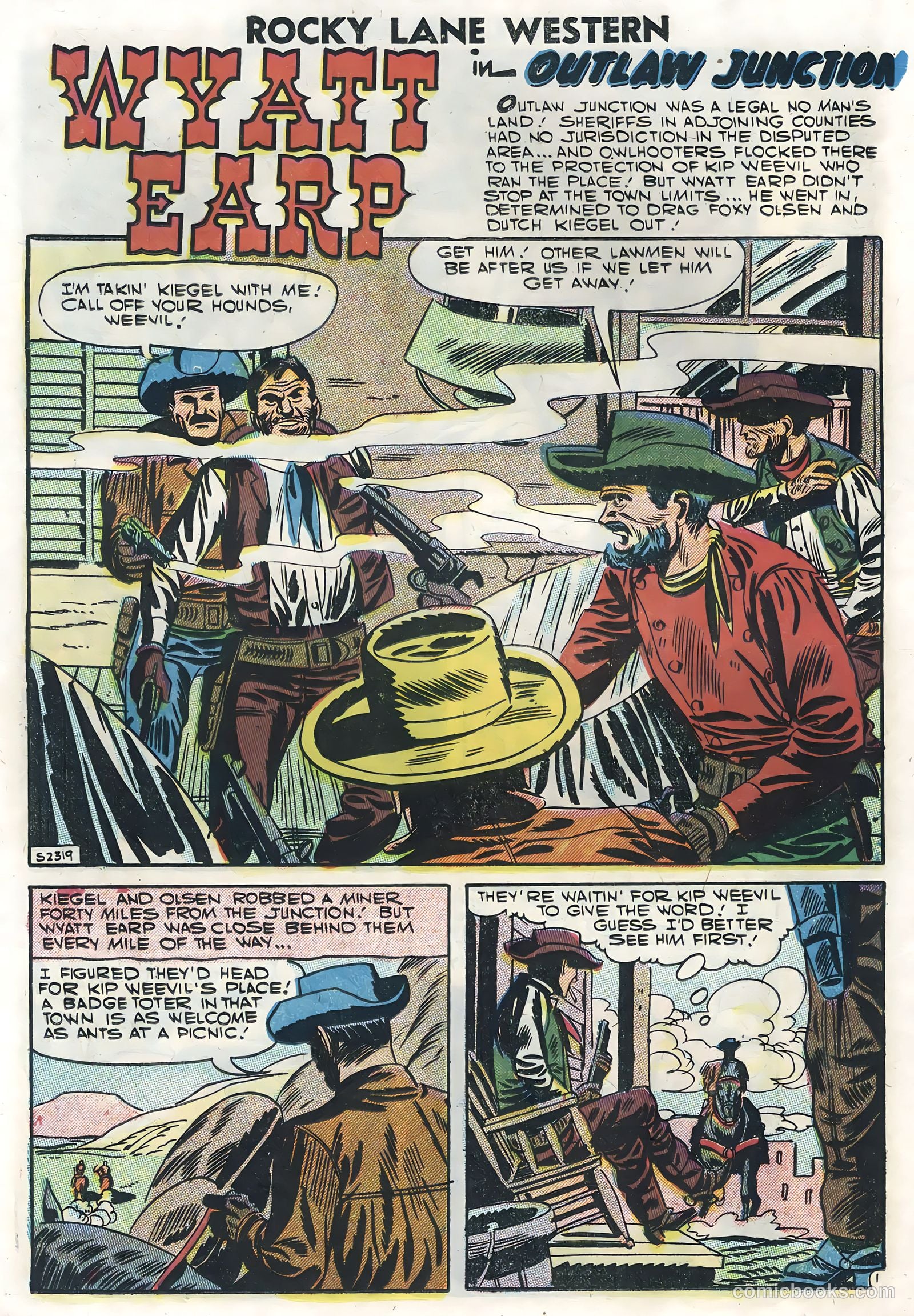 Rocky Lane Western #78 — page 26 of 36