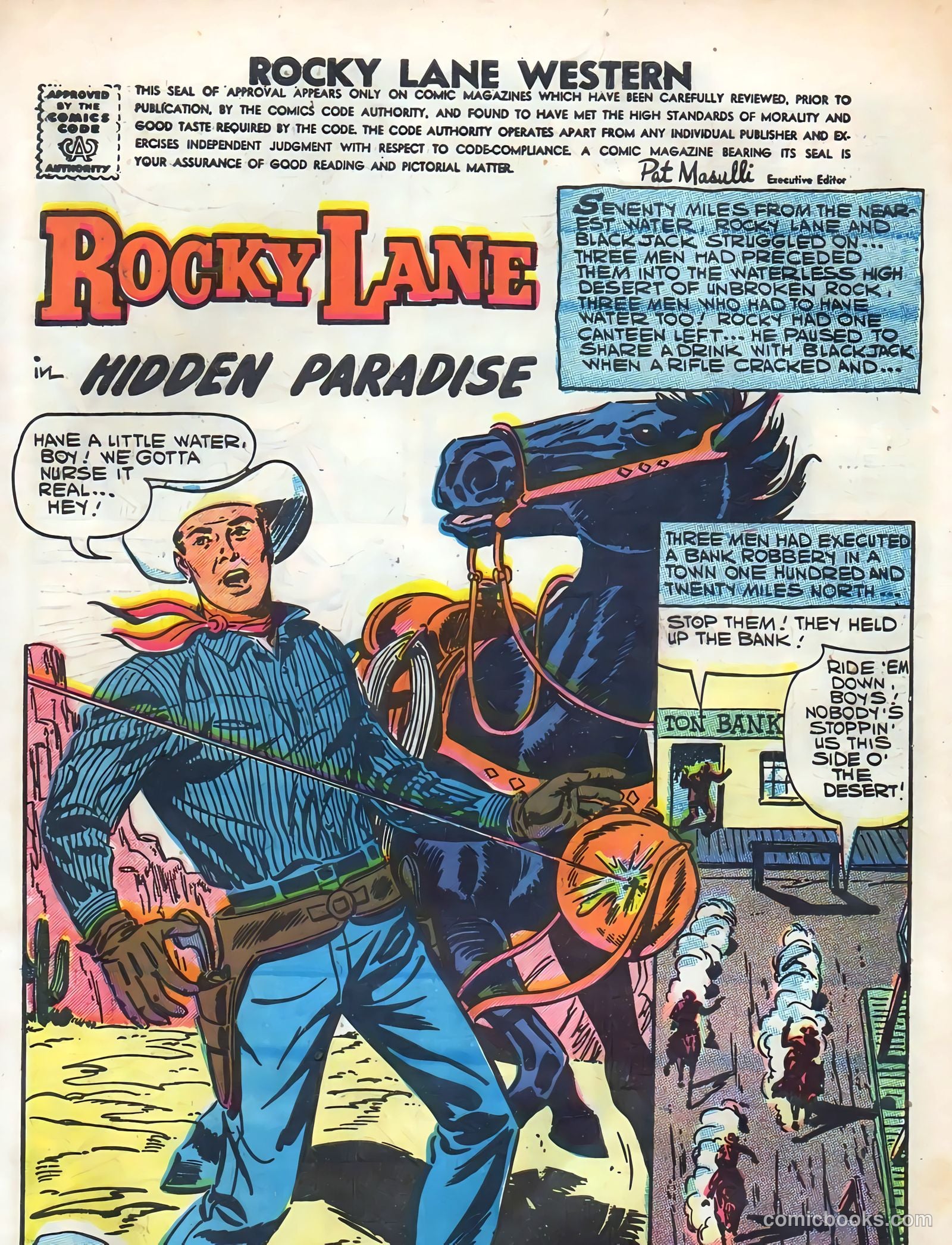 Rocky Lane Western #79 — page 3 of 68