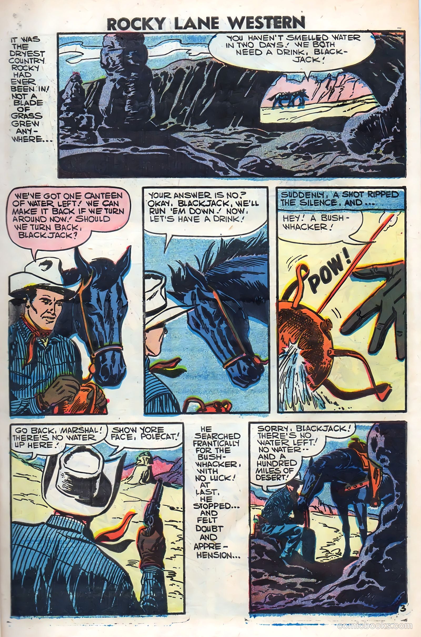 Rocky Lane Western #79 — page 5 of 68
