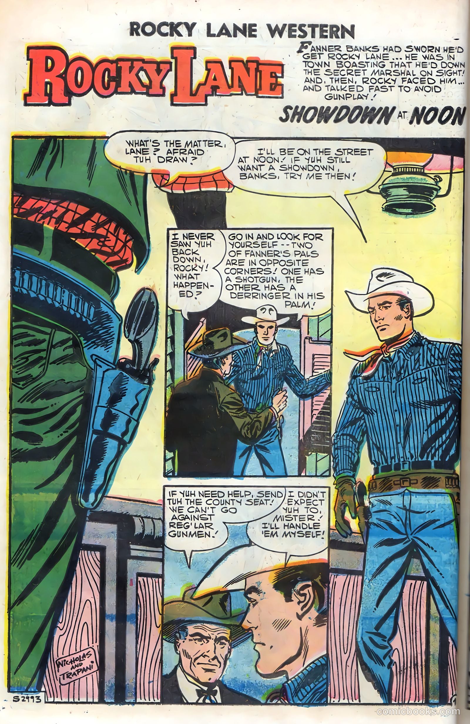 Rocky Lane Western #79 — page 8 of 68