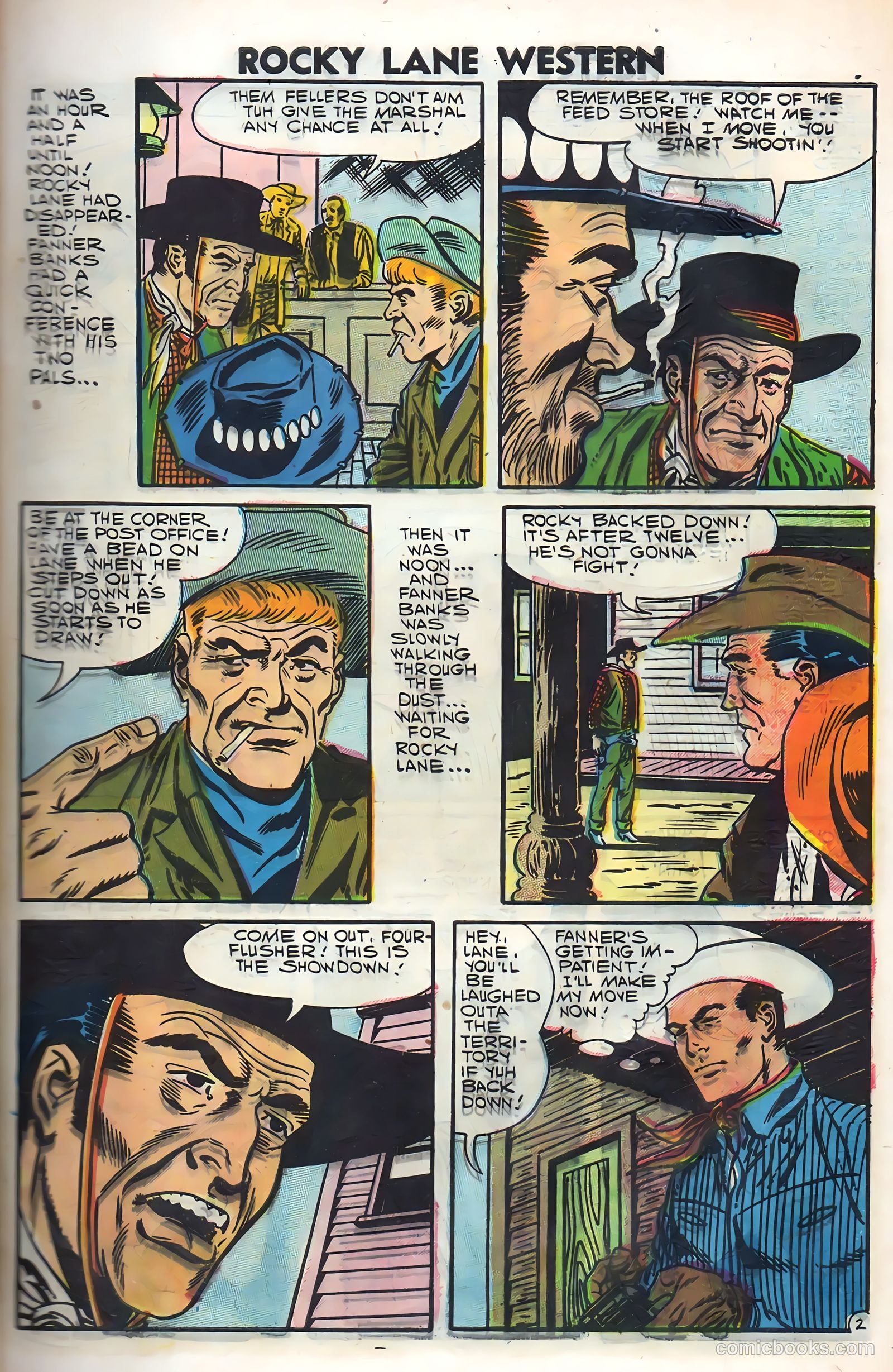Rocky Lane Western #79 — page 9 of 68