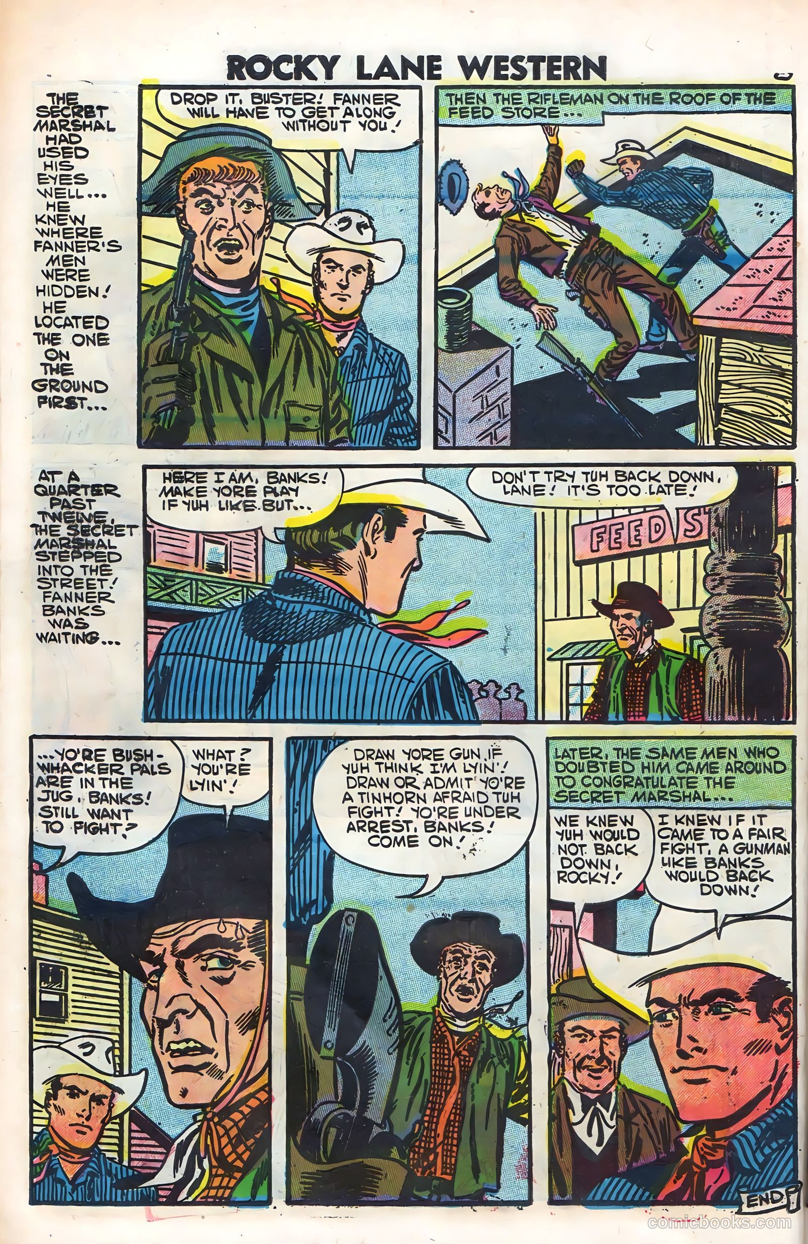 Rocky Lane Western #79 — page 10 of 68