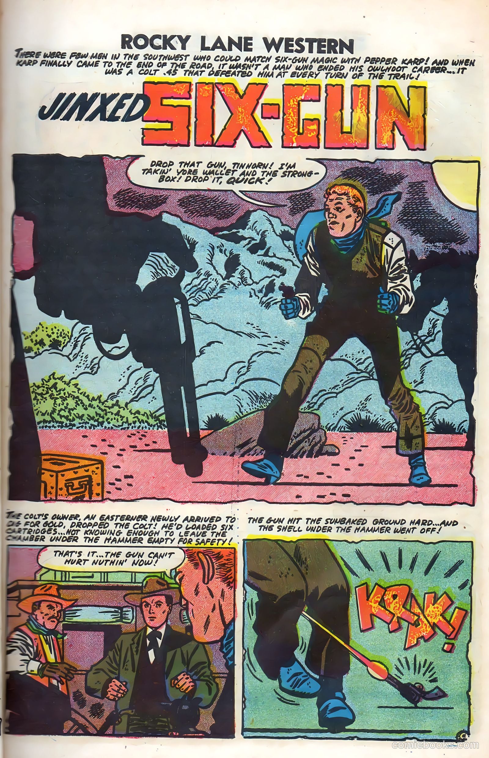 Rocky Lane Western #79 — page 11 of 68