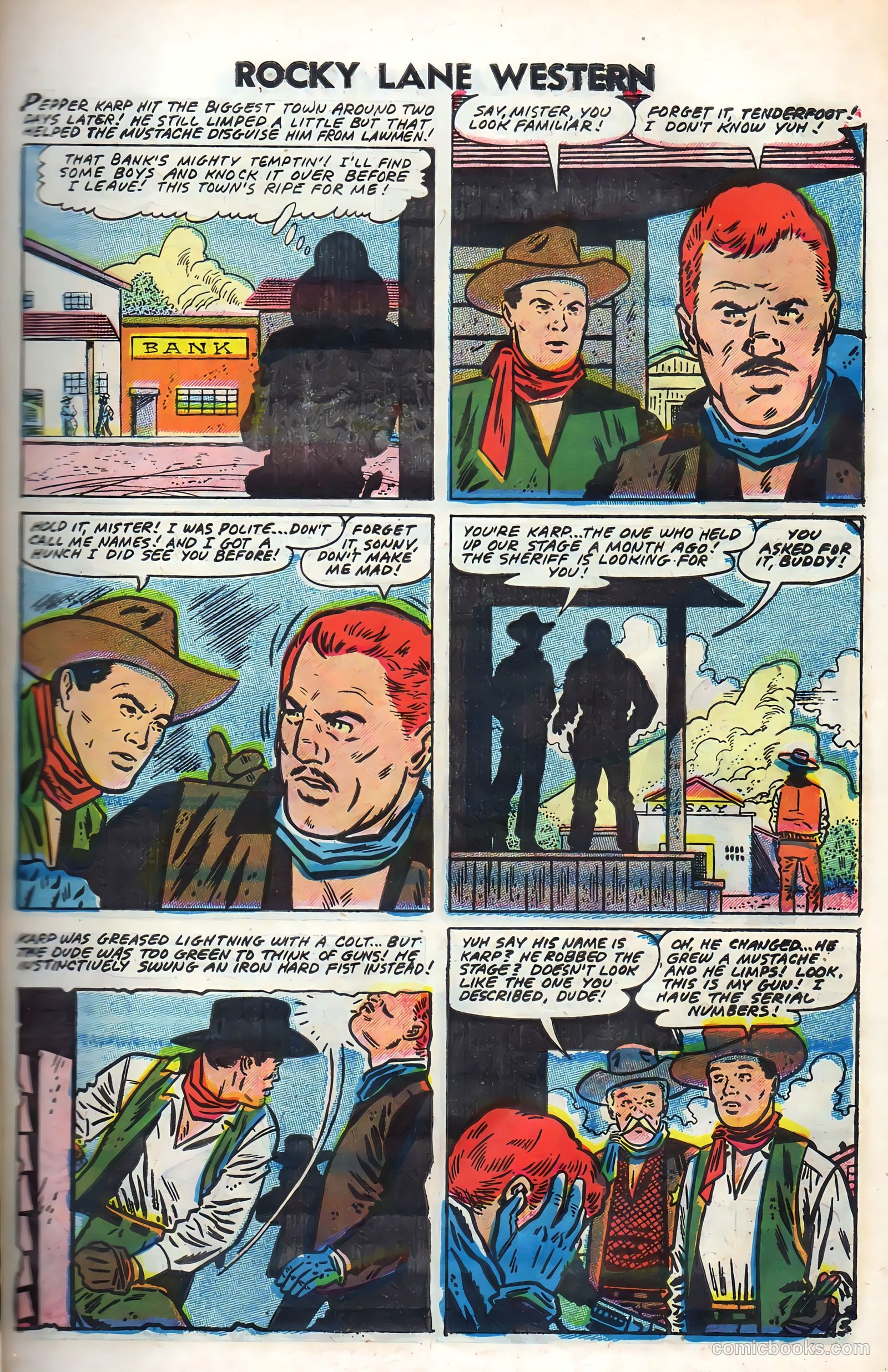 Rocky Lane Western #79 — page 13 of 68
