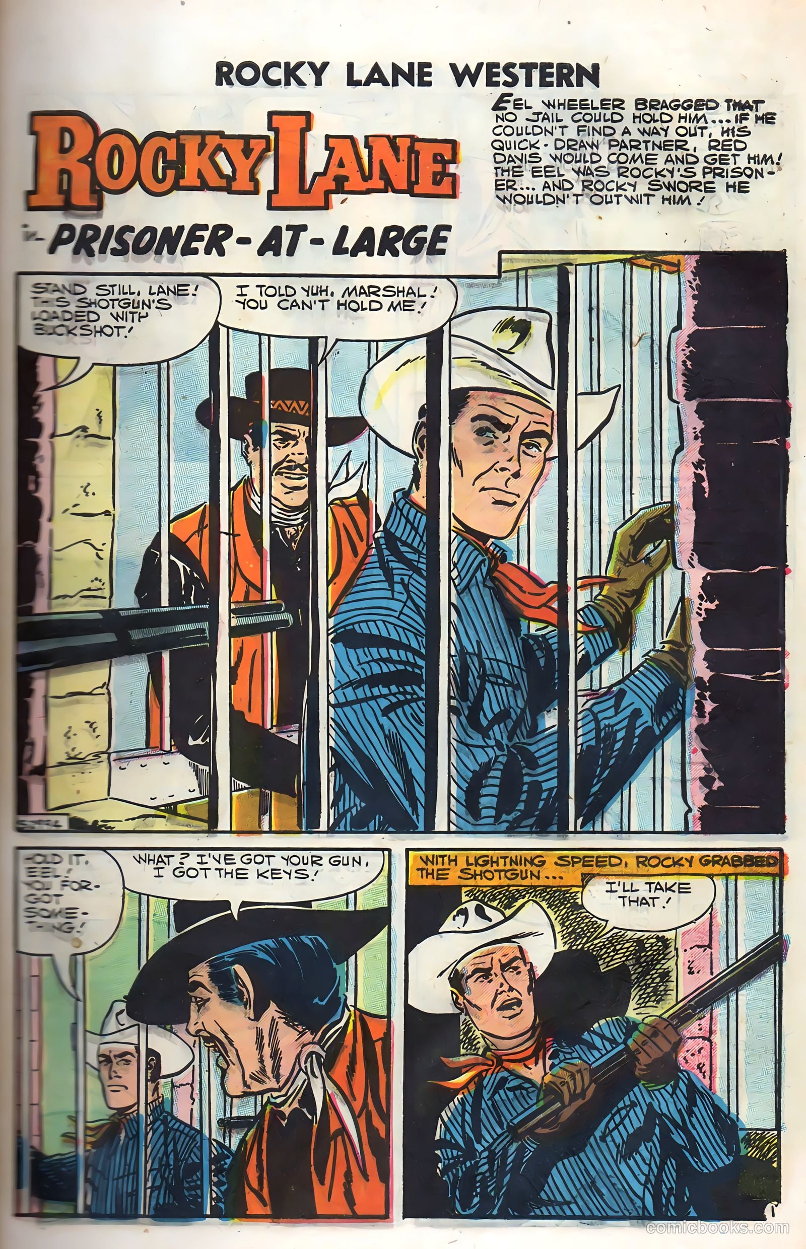 Rocky Lane Western #79 — page 17 of 68