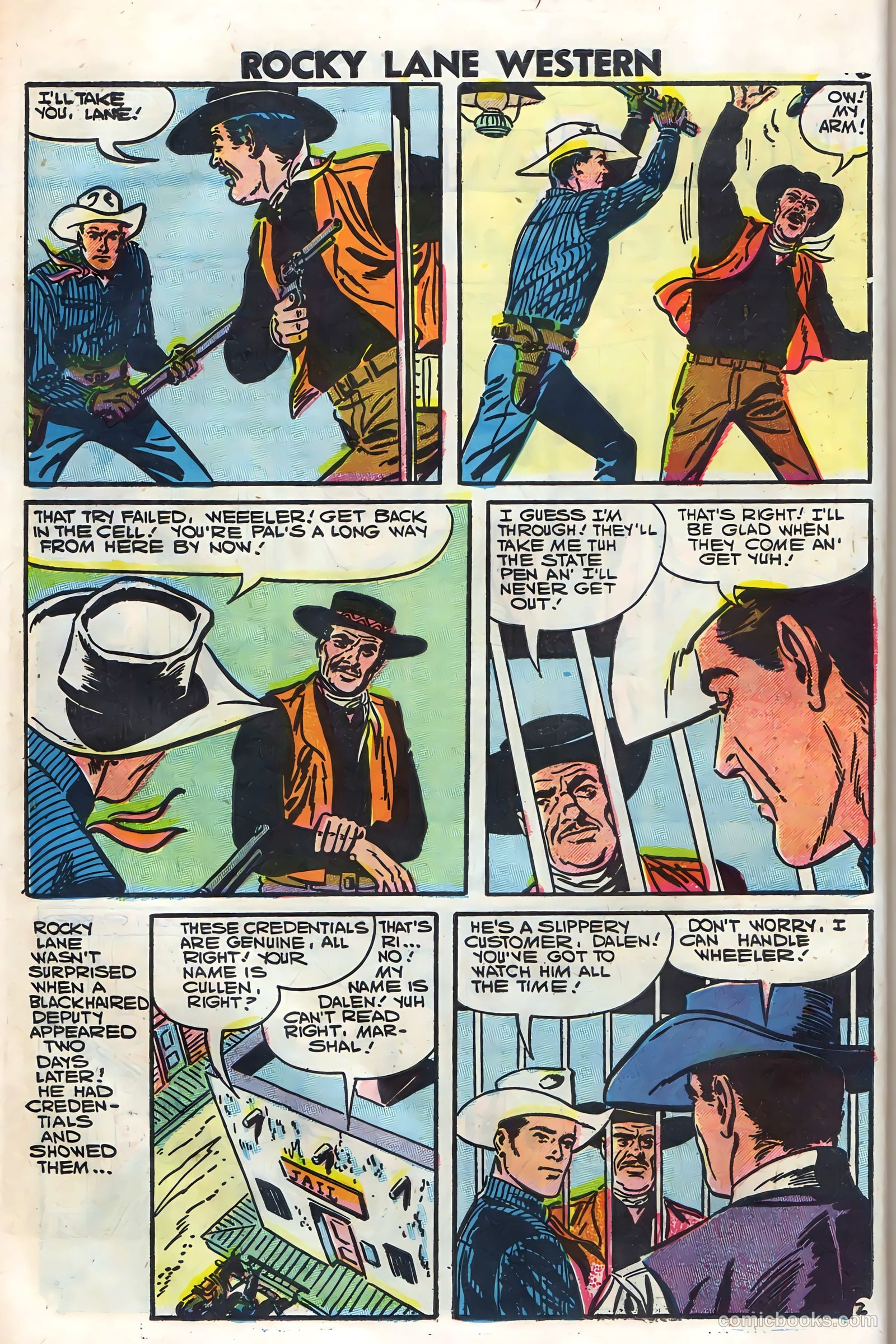 Rocky Lane Western #79 — page 18 of 68