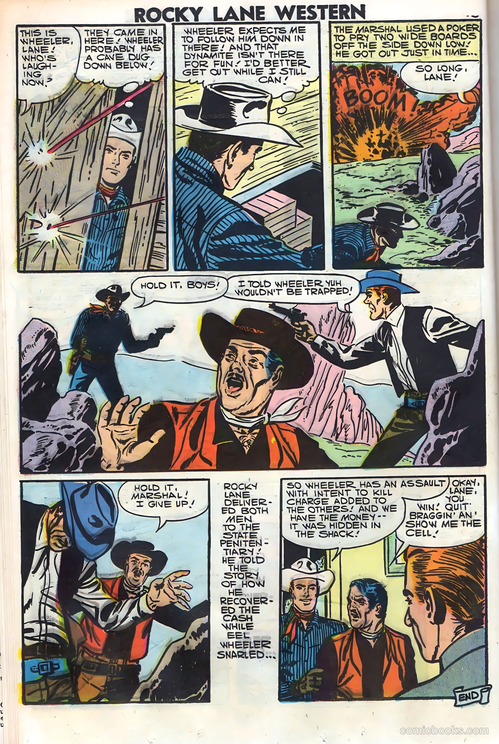 Rocky Lane Western #79 — page 20 of 68