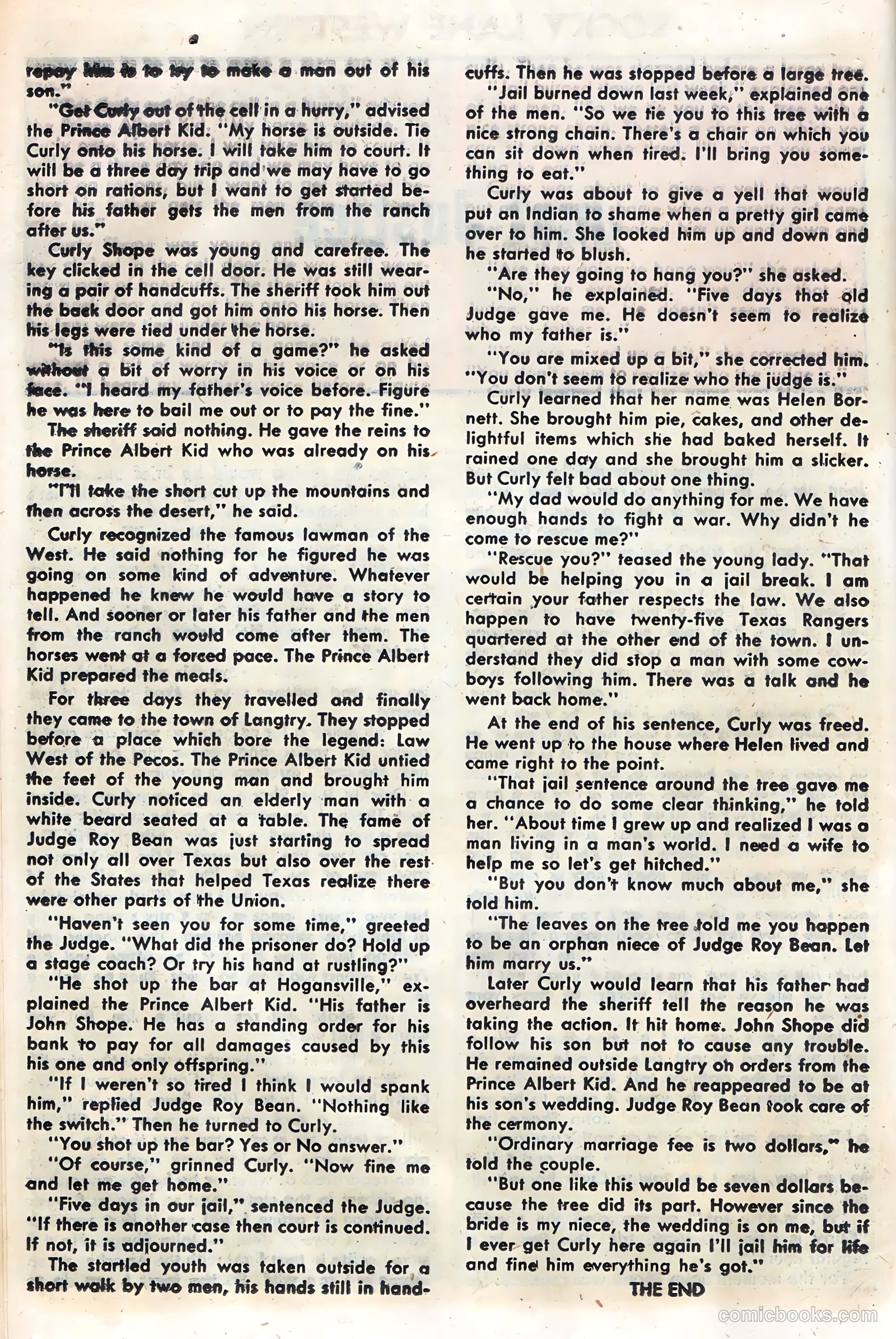 Rocky Lane Western #79 — page 28 of 68