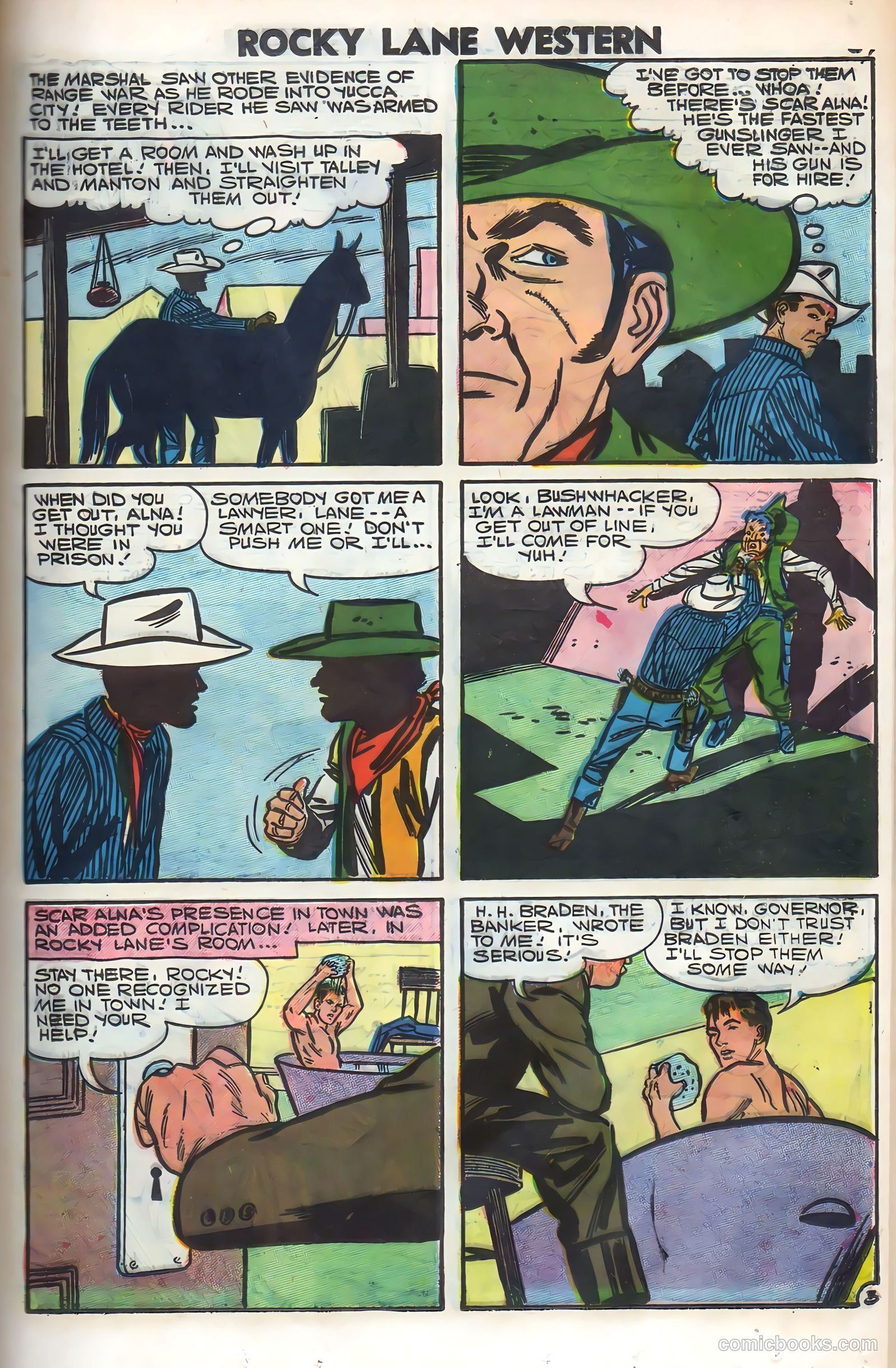 Rocky Lane Western #79 — page 31 of 68