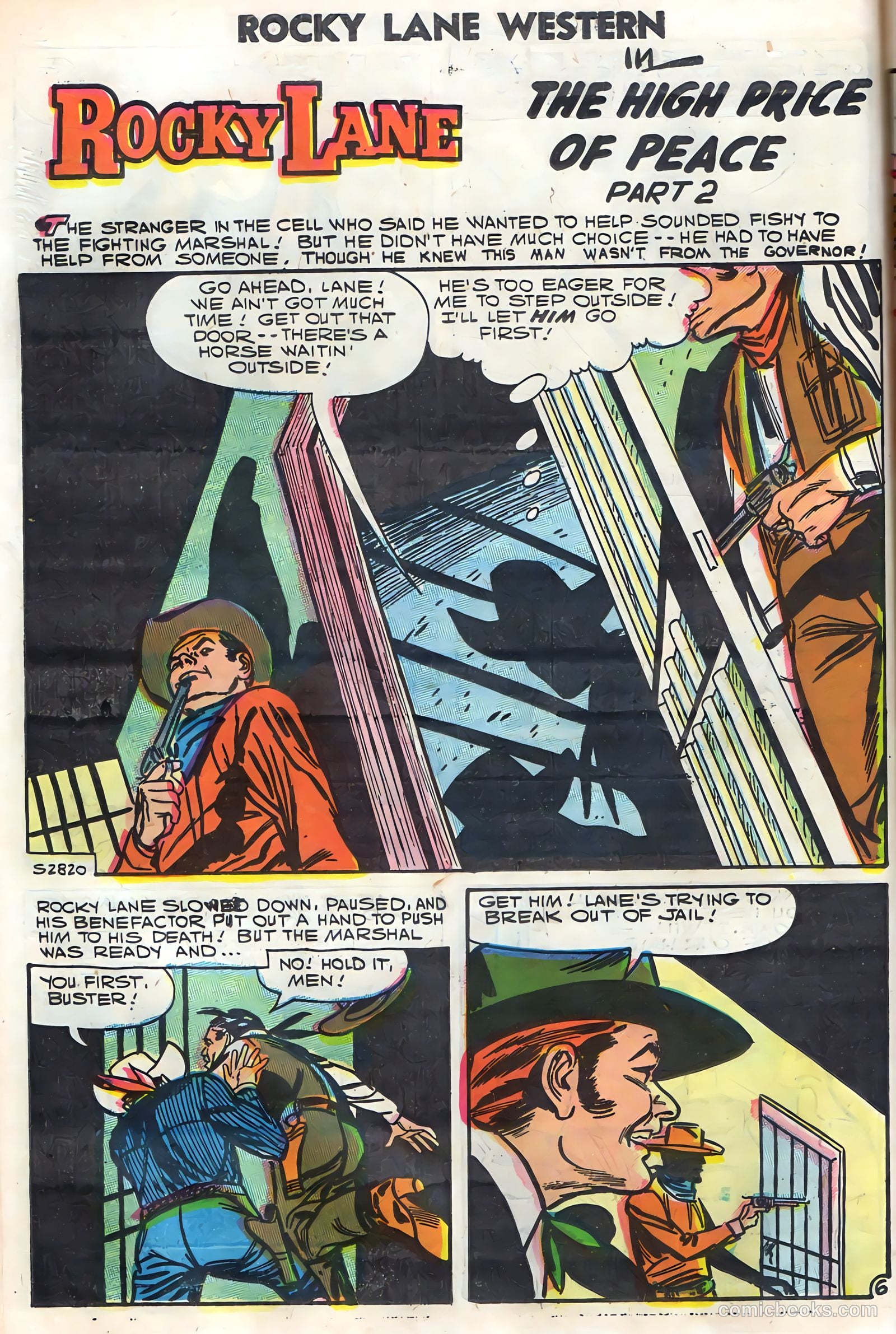 Rocky Lane Western #79 — page 34 of 68