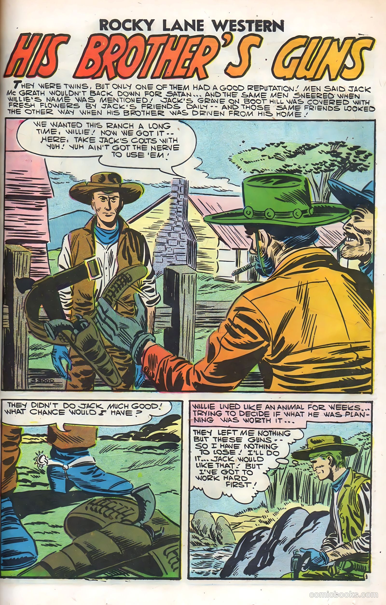 Rocky Lane Western #79 — page 39 of 68