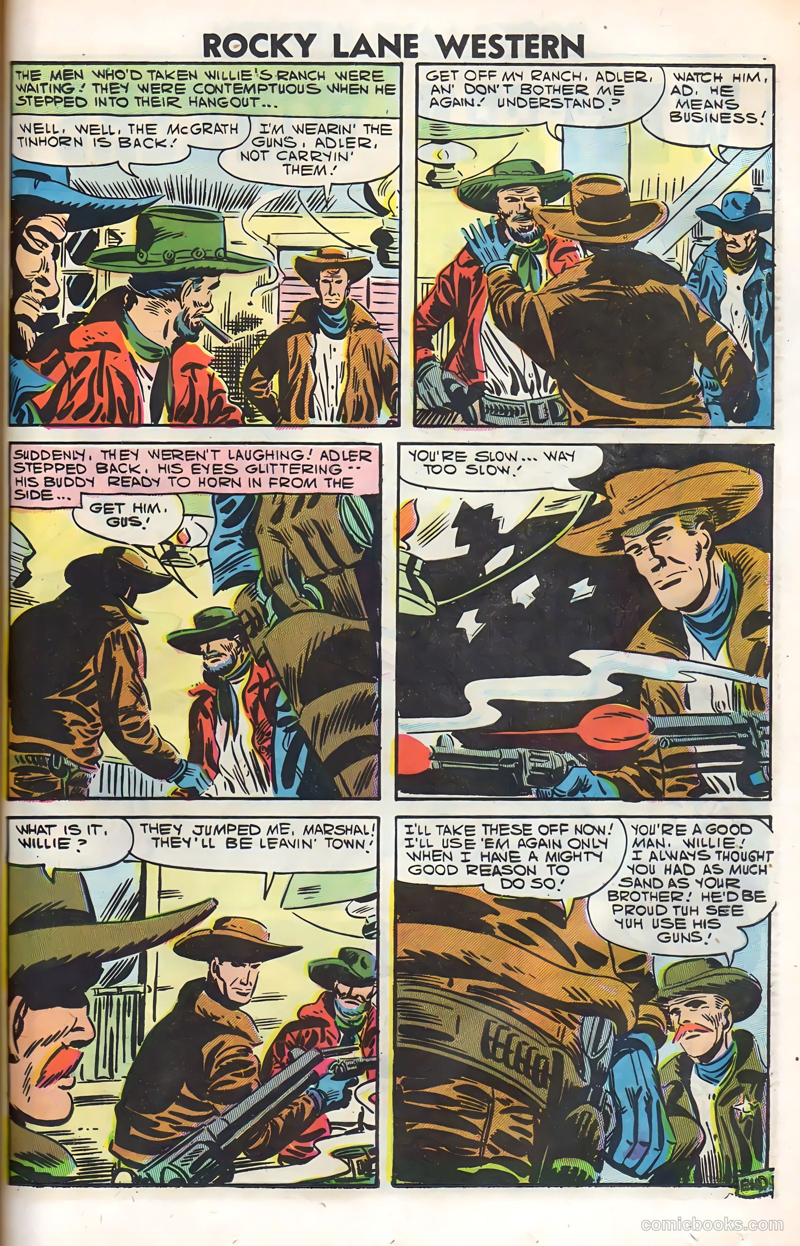 Rocky Lane Western #79 — page 41 of 68