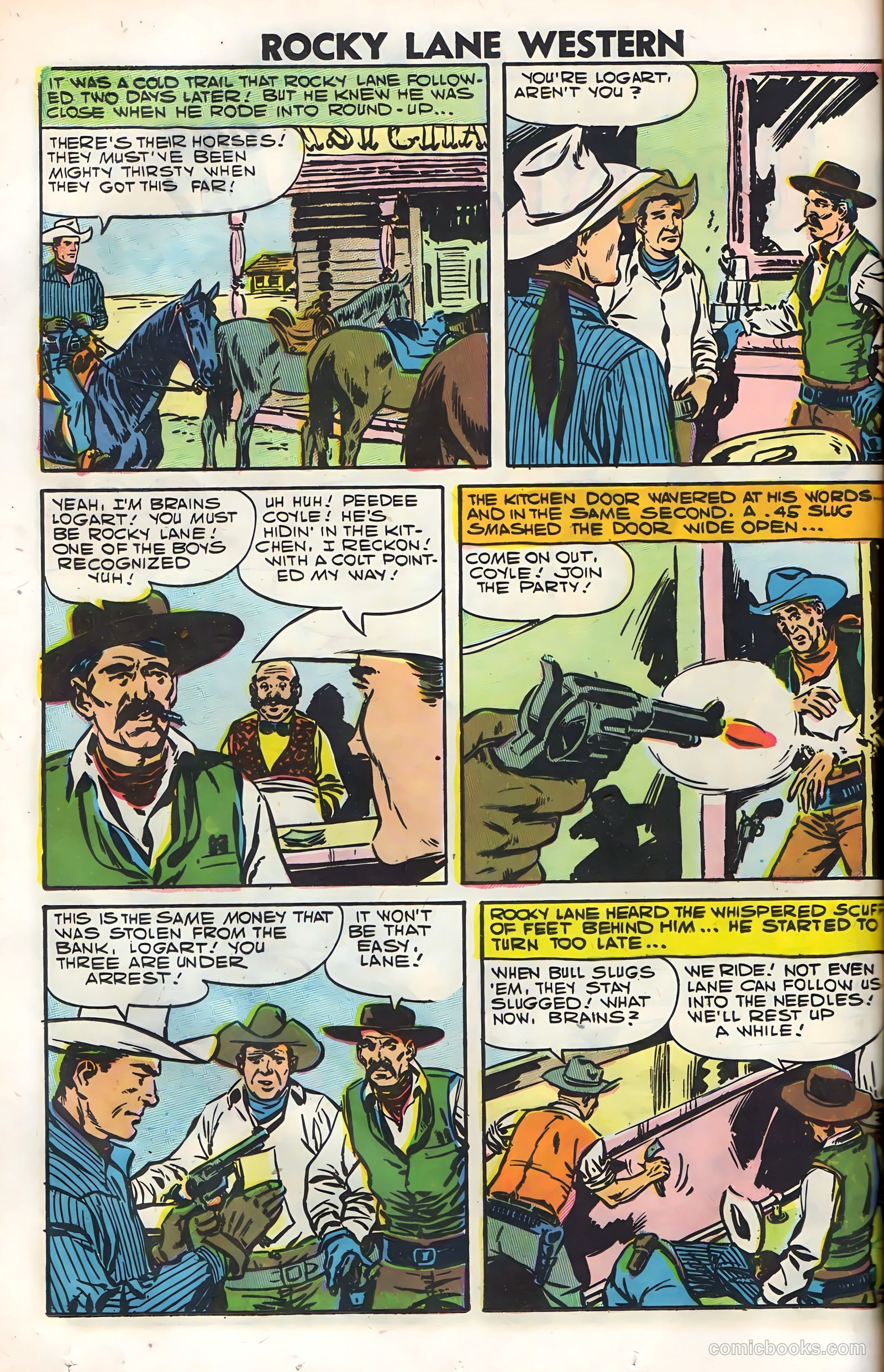 Rocky Lane Western #79 — page 44 of 68