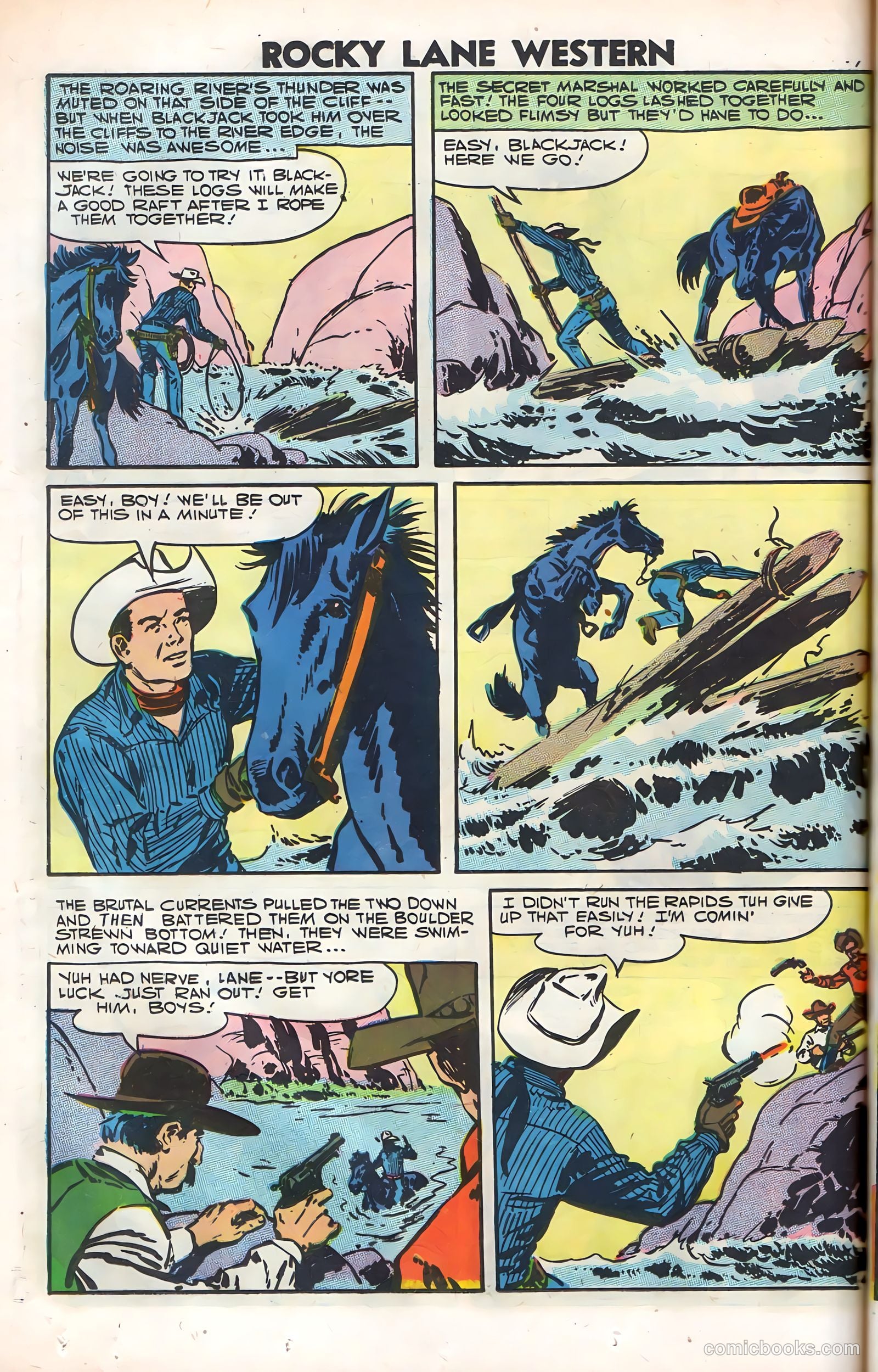Rocky Lane Western #79 — page 46 of 68