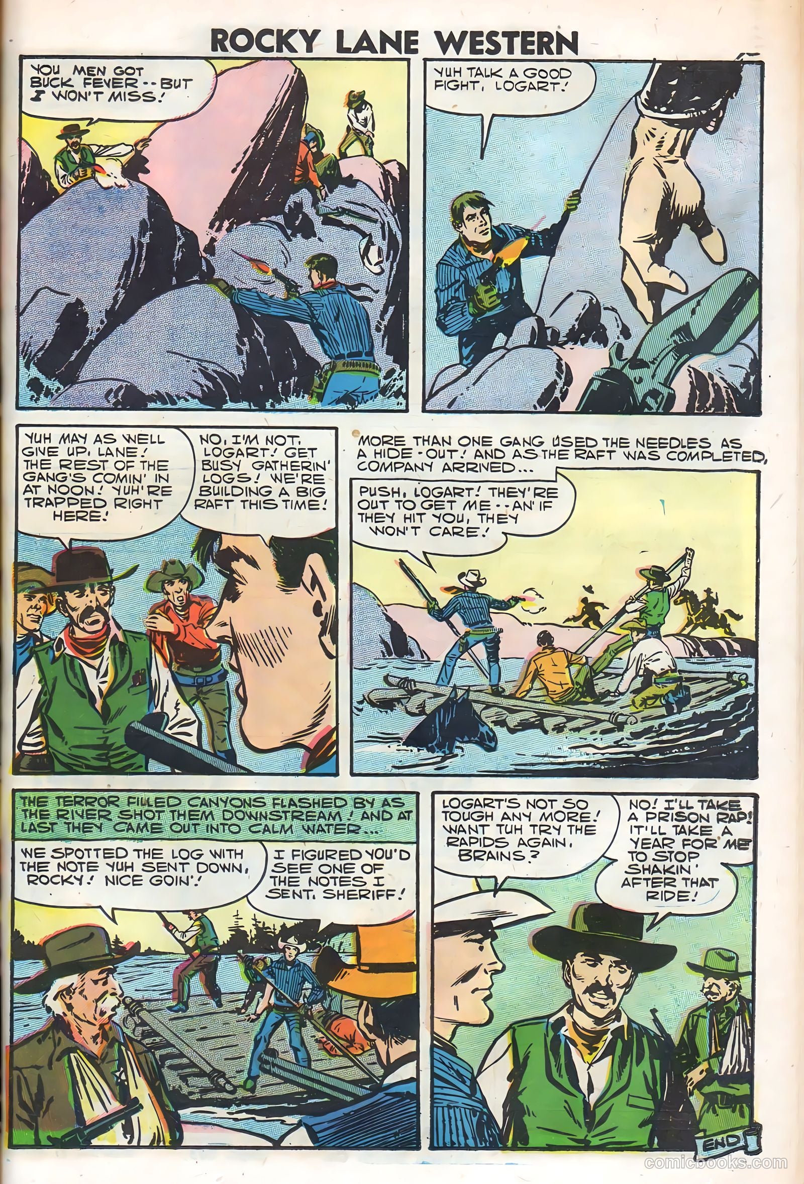Rocky Lane Western #79 — page 47 of 68